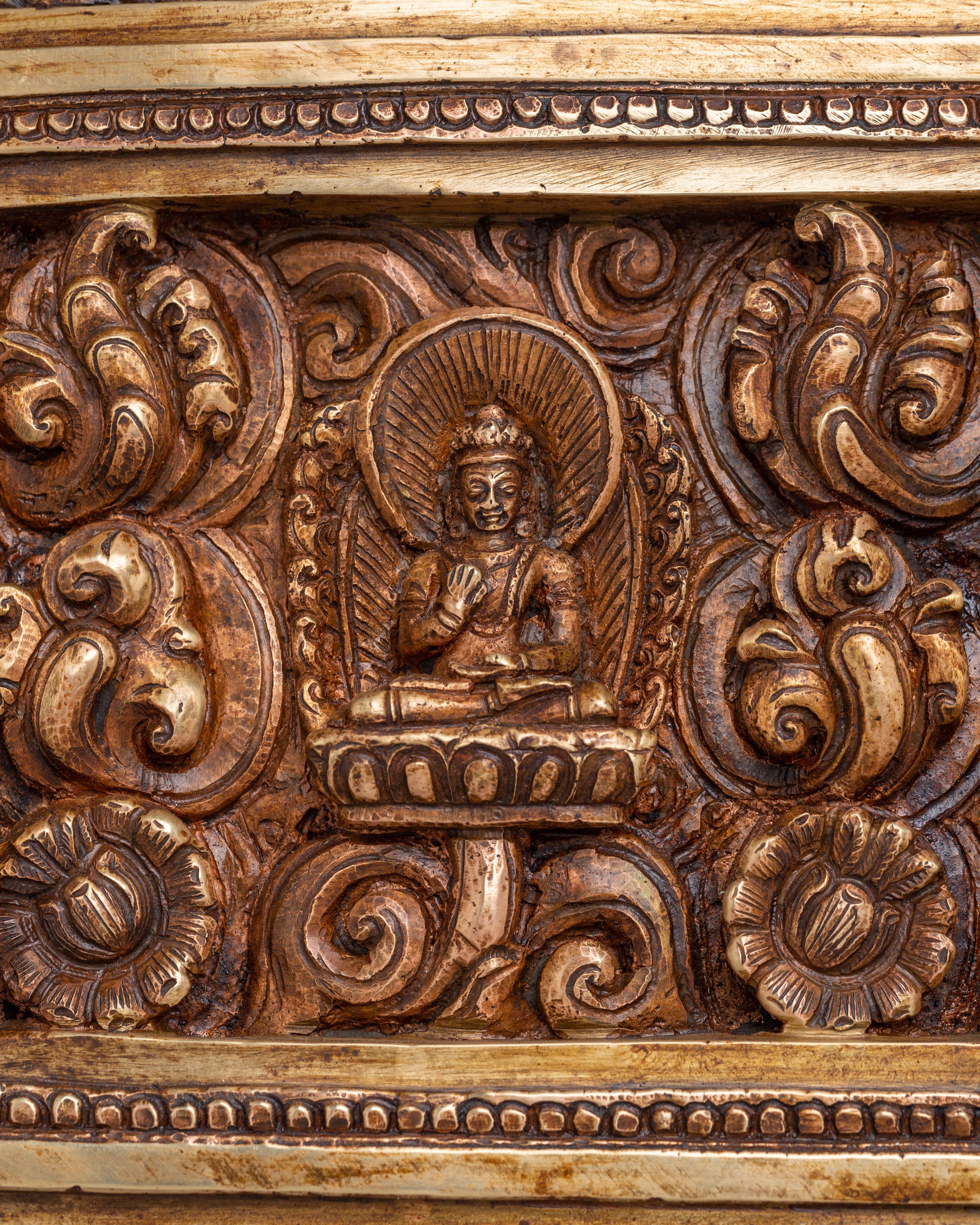 Decorative Buddhist Decor | Five Dhyani Buddha Decor