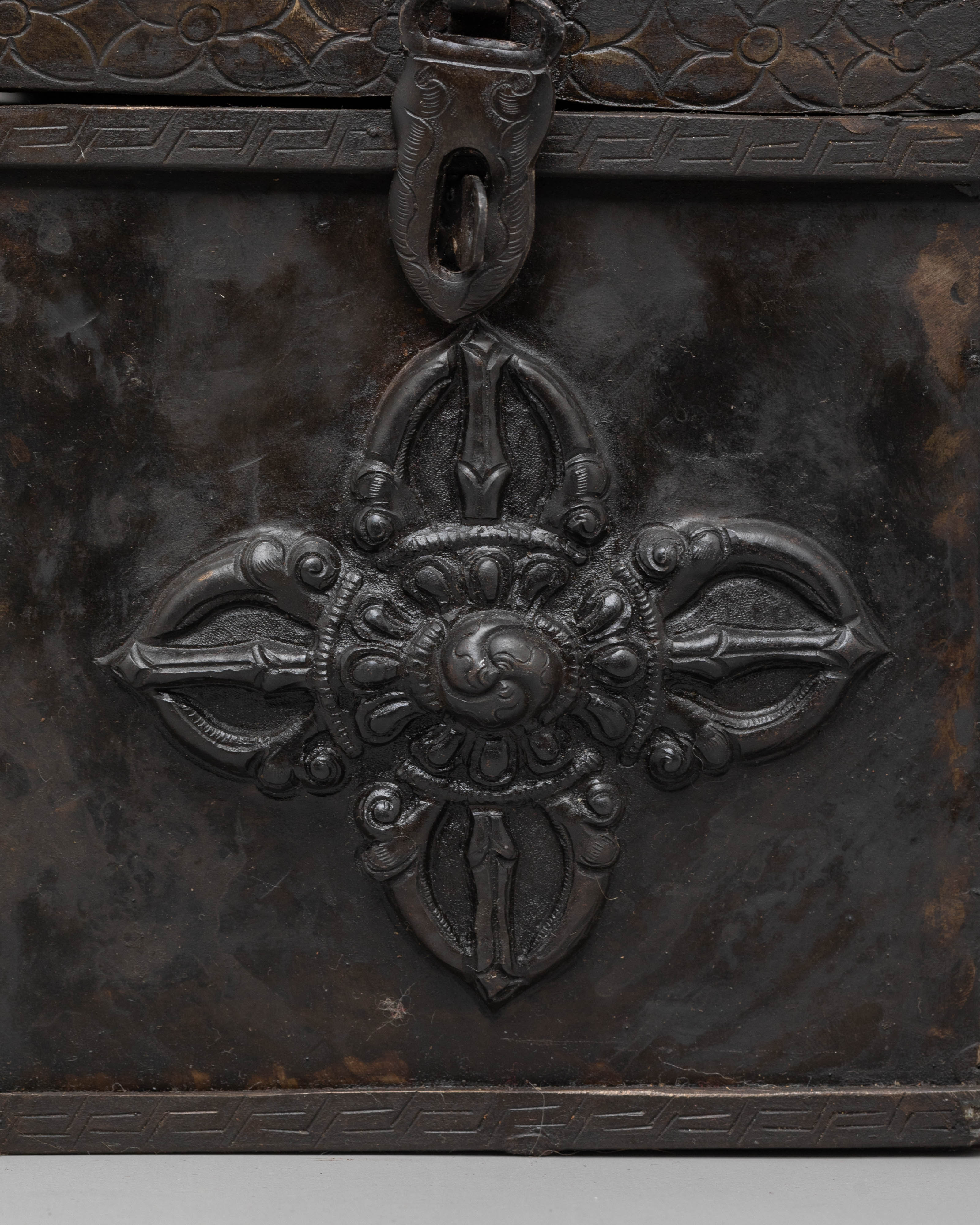 Handmade Spiritual Box for Jewellery | Decorative Iron Box