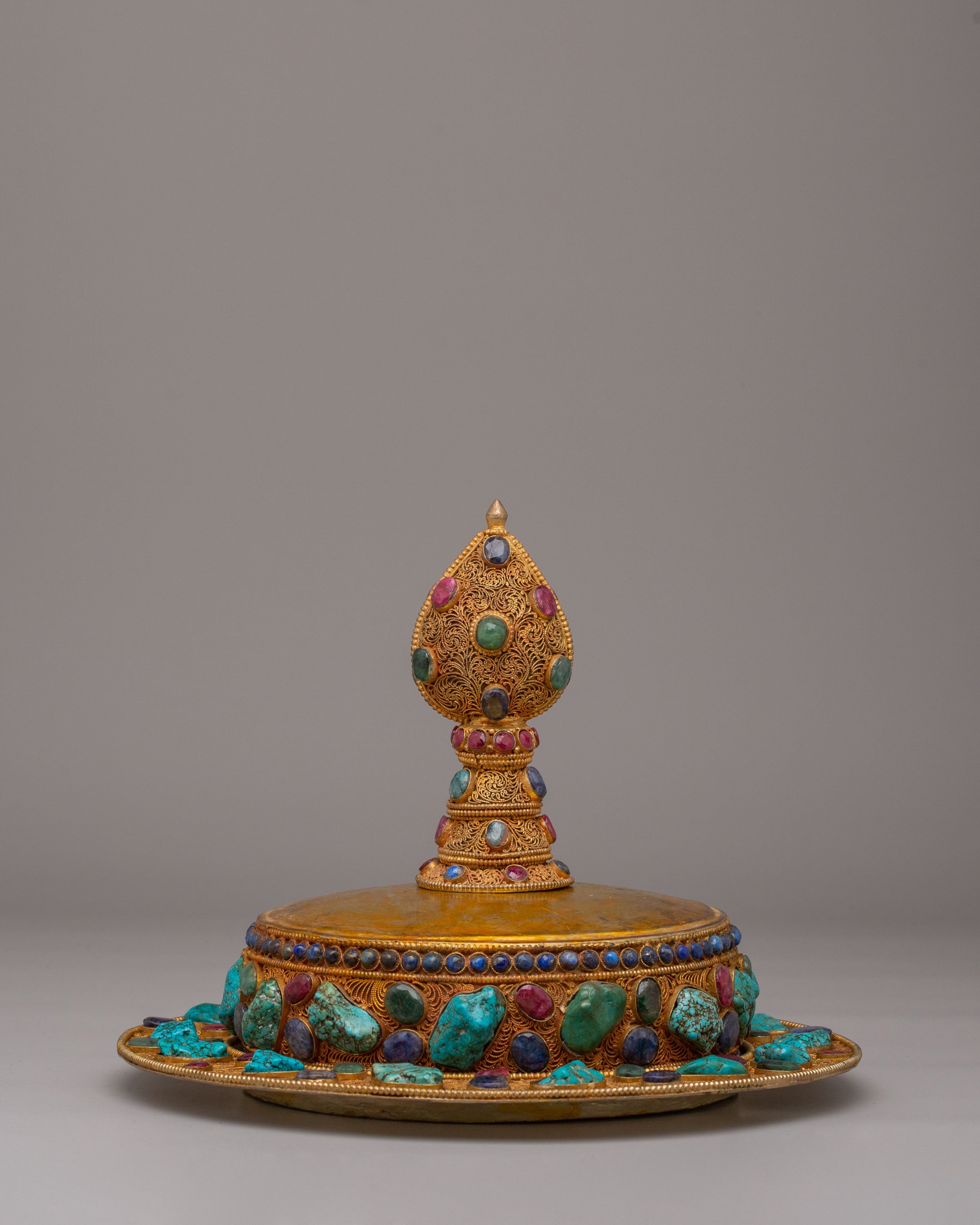 Sacred Decorative Mandala | Handcrafted Copper Art Piece