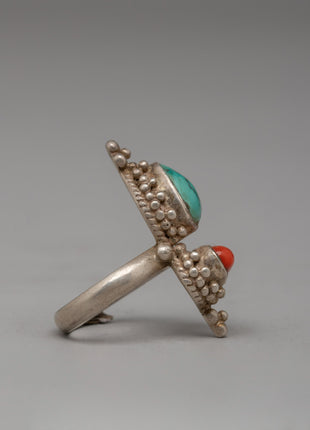 Tibetan-Inspired Handmade Spiritual Ring | Unique Spiritual & Bohemian Style | Gift Ideas