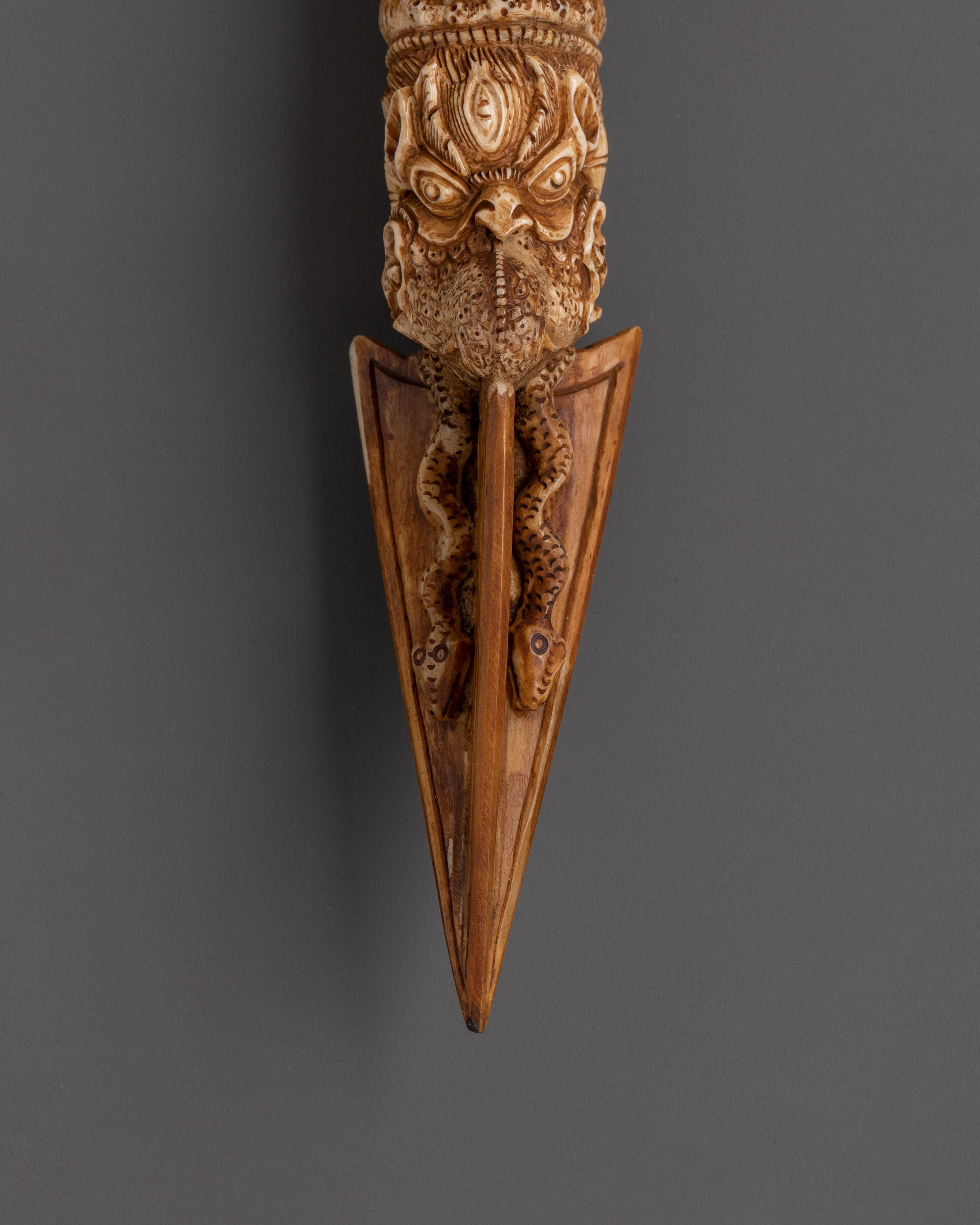 Tibetan Buddhist Phurba Dagger | Spiritual Tool for Protection