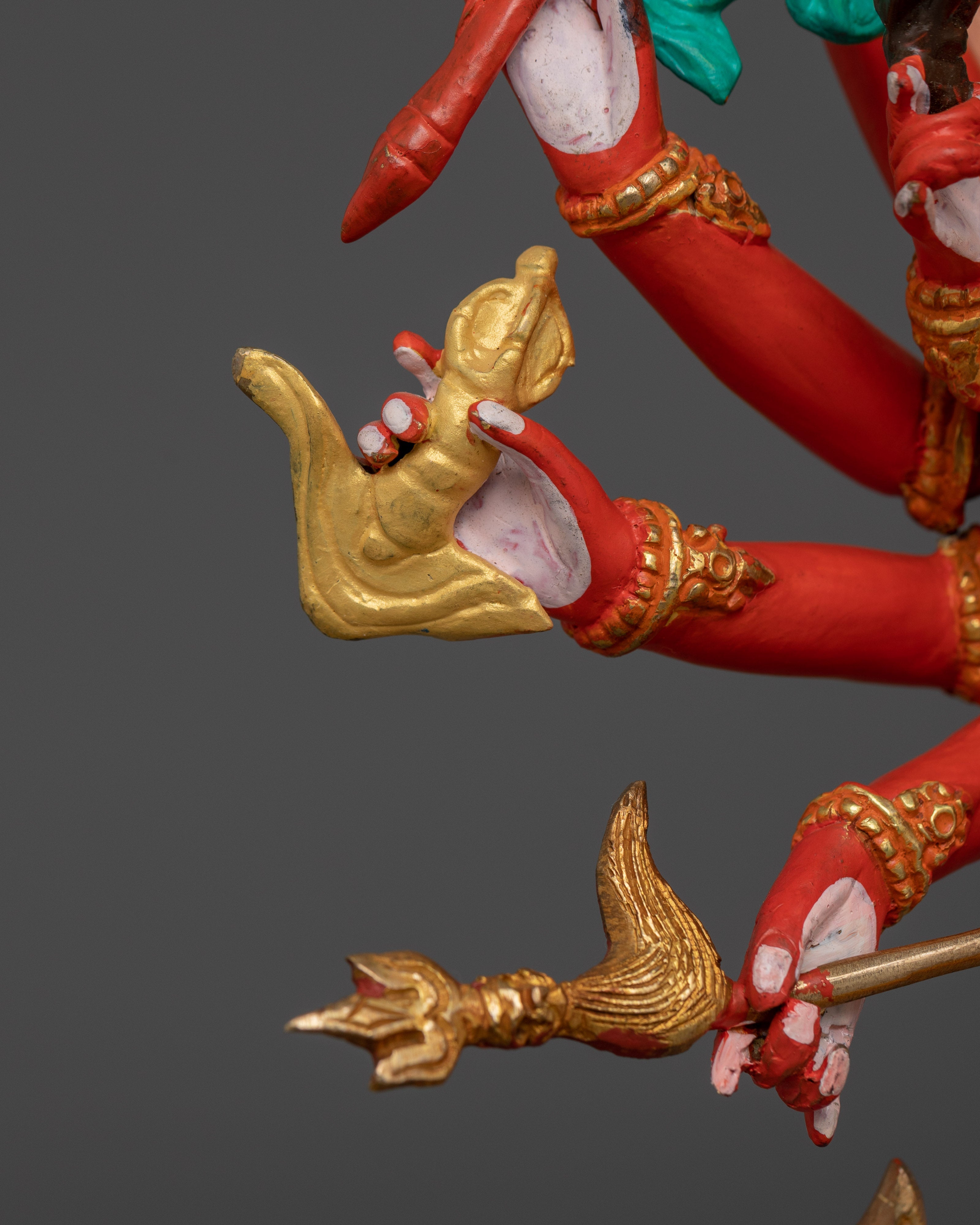 Tibetan Statue of Chakrasamvara | Wheel of Perfect Bliss