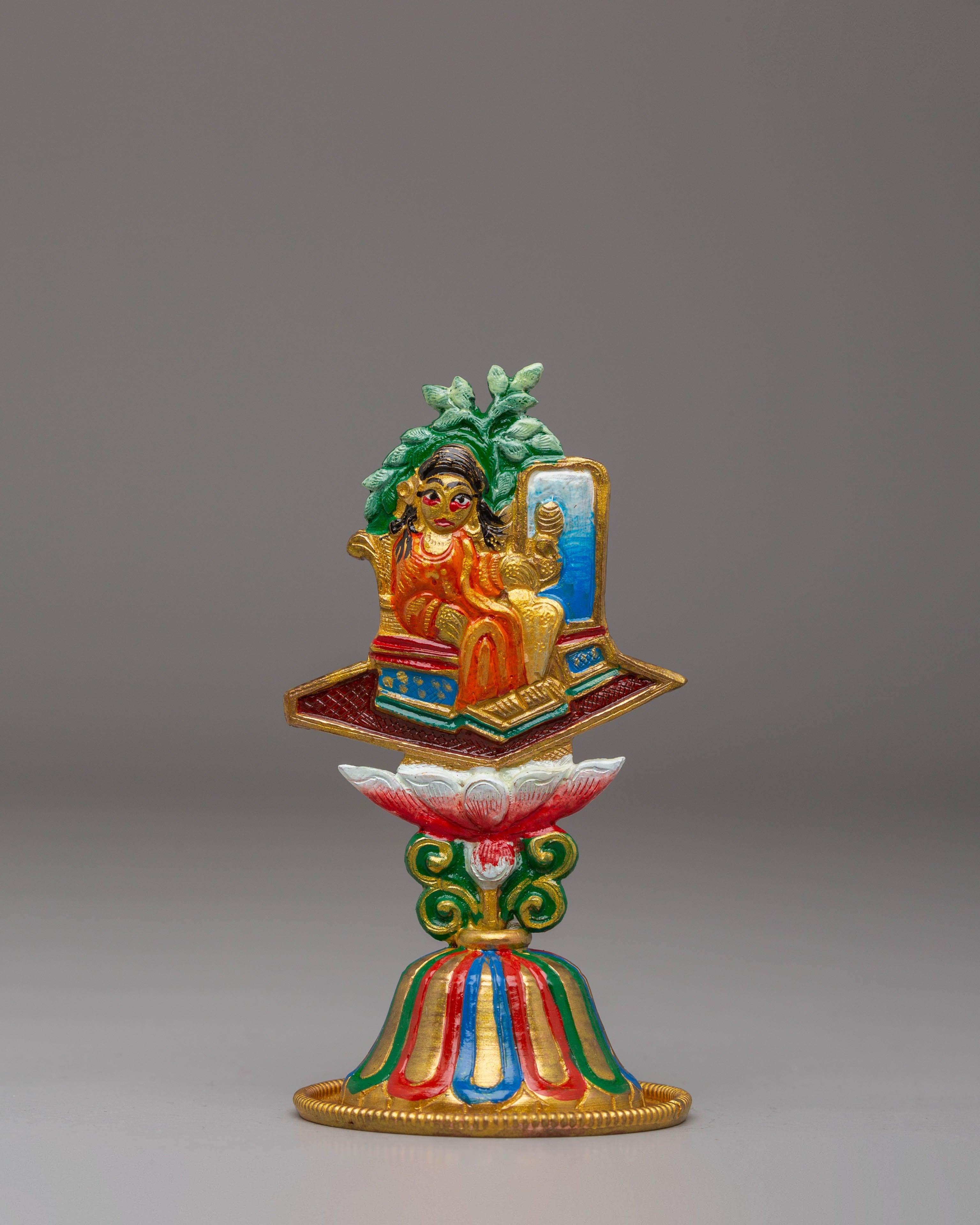 Raja & Rani Decorative Set | Handcrafted Copper Statue for Home Temple