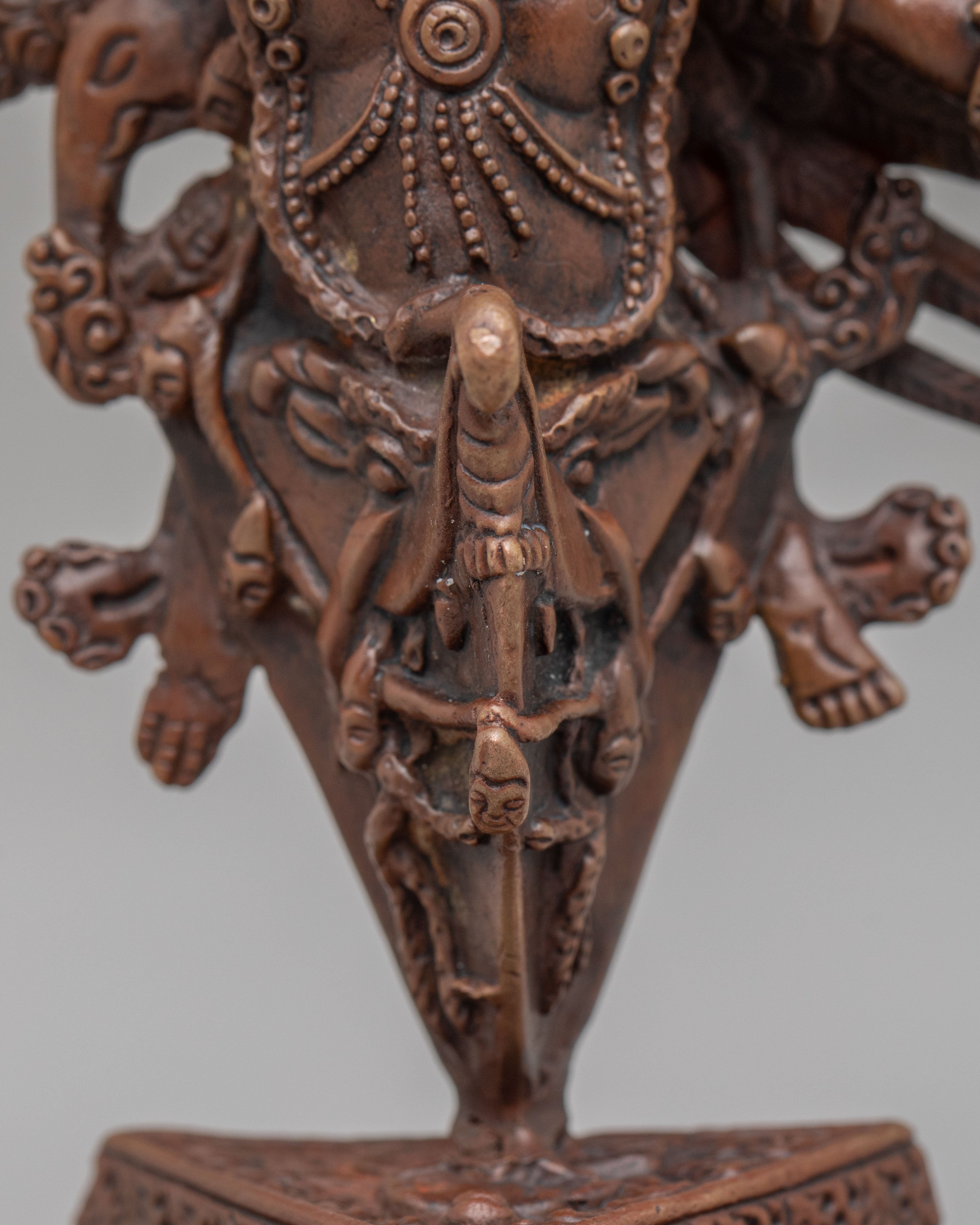 Vajrakilaya Ritual Deity Statue | Sacred Tibetan Art