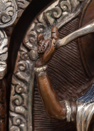 Manjushri Bodhisattva Sculpture | Hand-Crafted Sculpture of Wisdom Deity