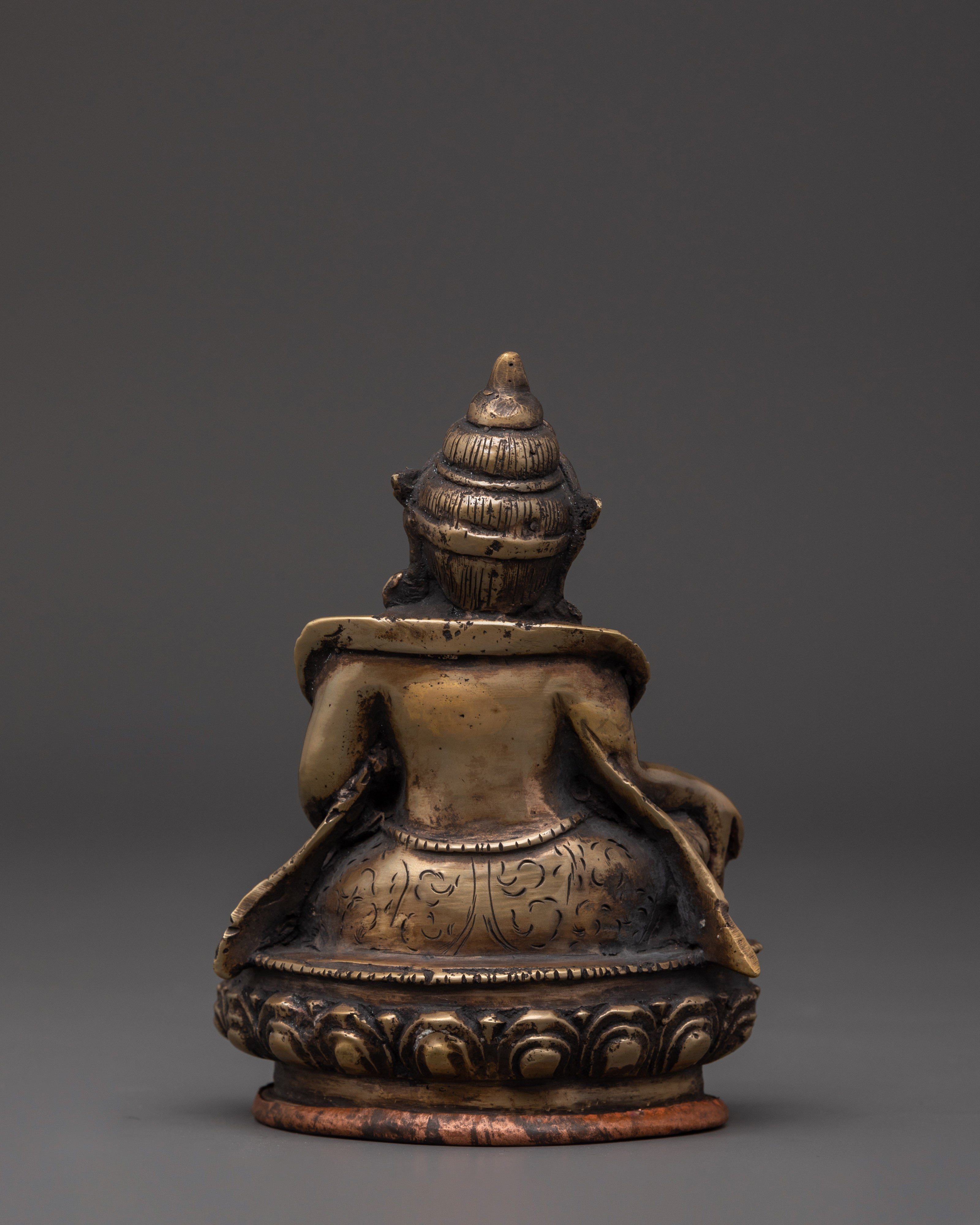 Dzambhala Wealth Deity Bronze Statue | Perfect for Home Altars and Prosperity Rituals