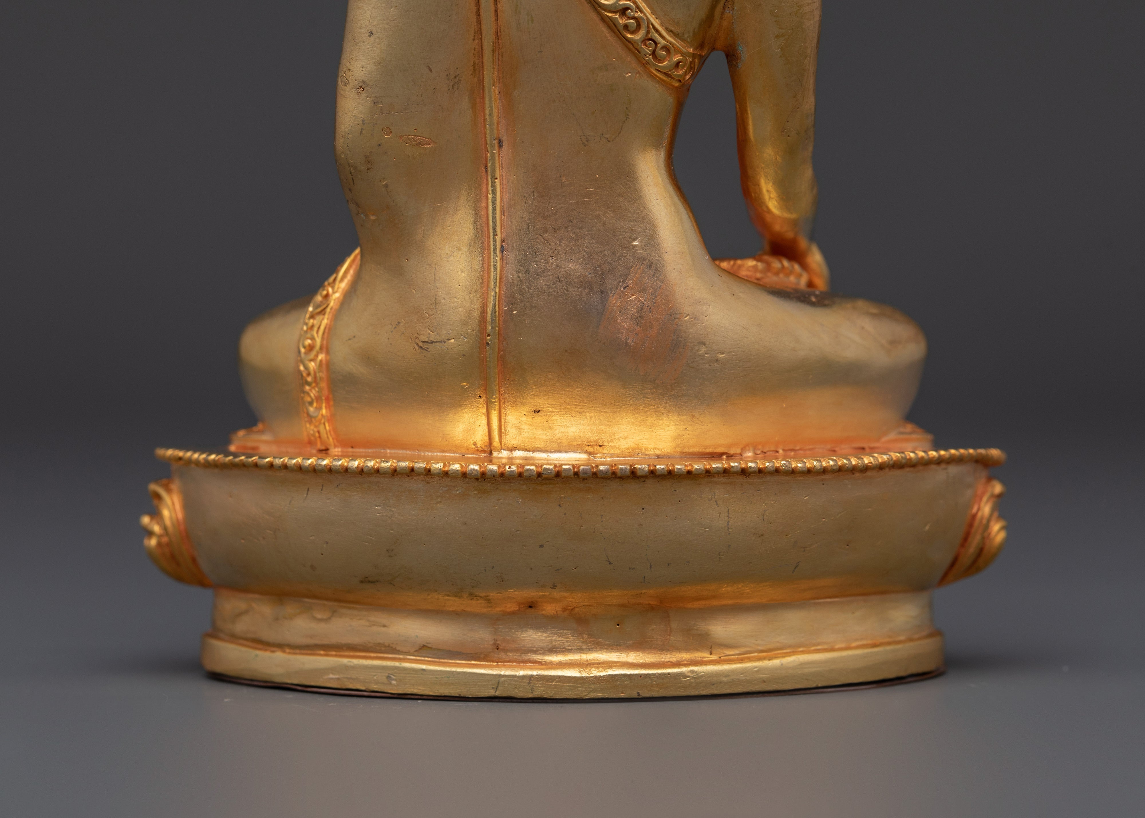 Shakyamuni buddha Mindfulness statue | Copper Buddha