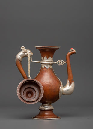 Traditional Bhumba Ritual Vase | Tibetan Buddhist Water Offering Vase
