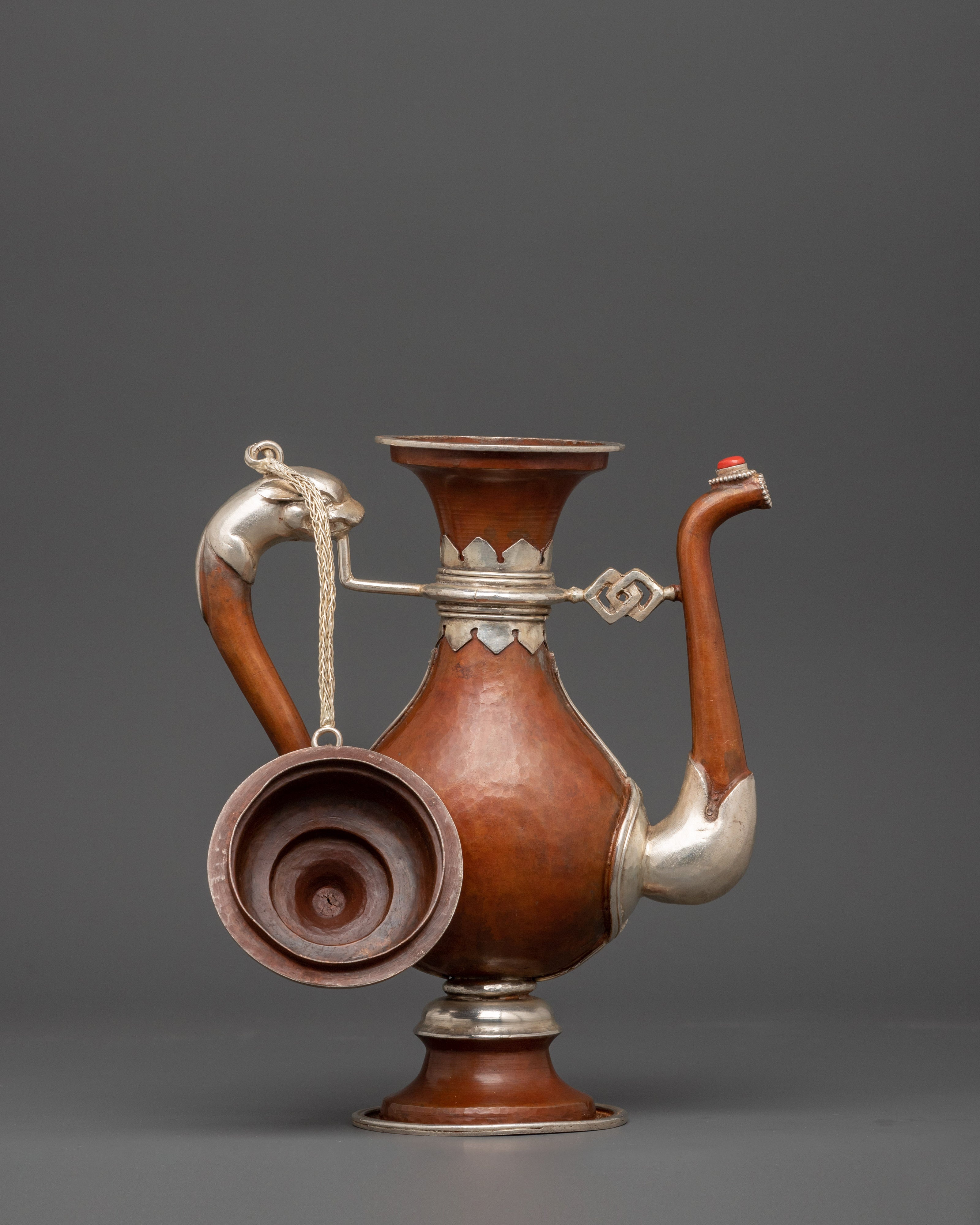 Traditional Bhumba Ritual Vase | Tibetan Buddhist Water Offering Vase