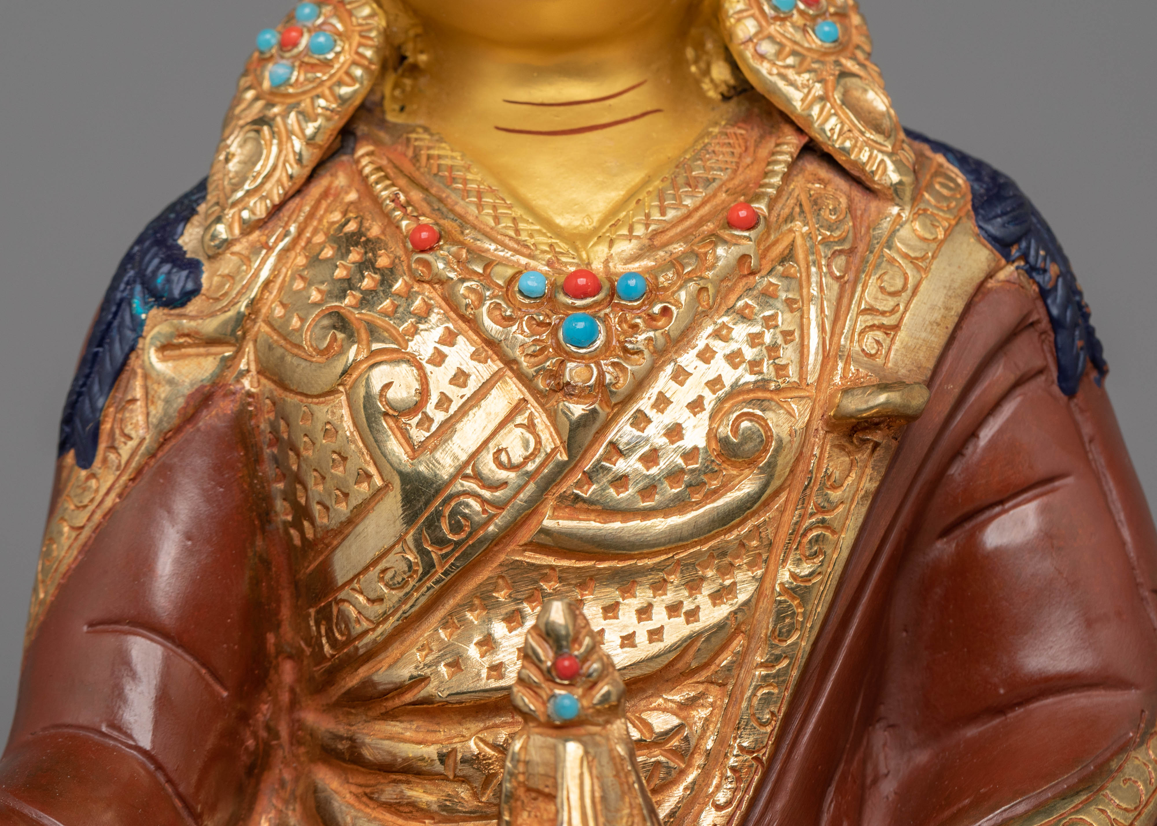 Statue of Tantric Master Guru Rinpoche | Great Guru of Tibet