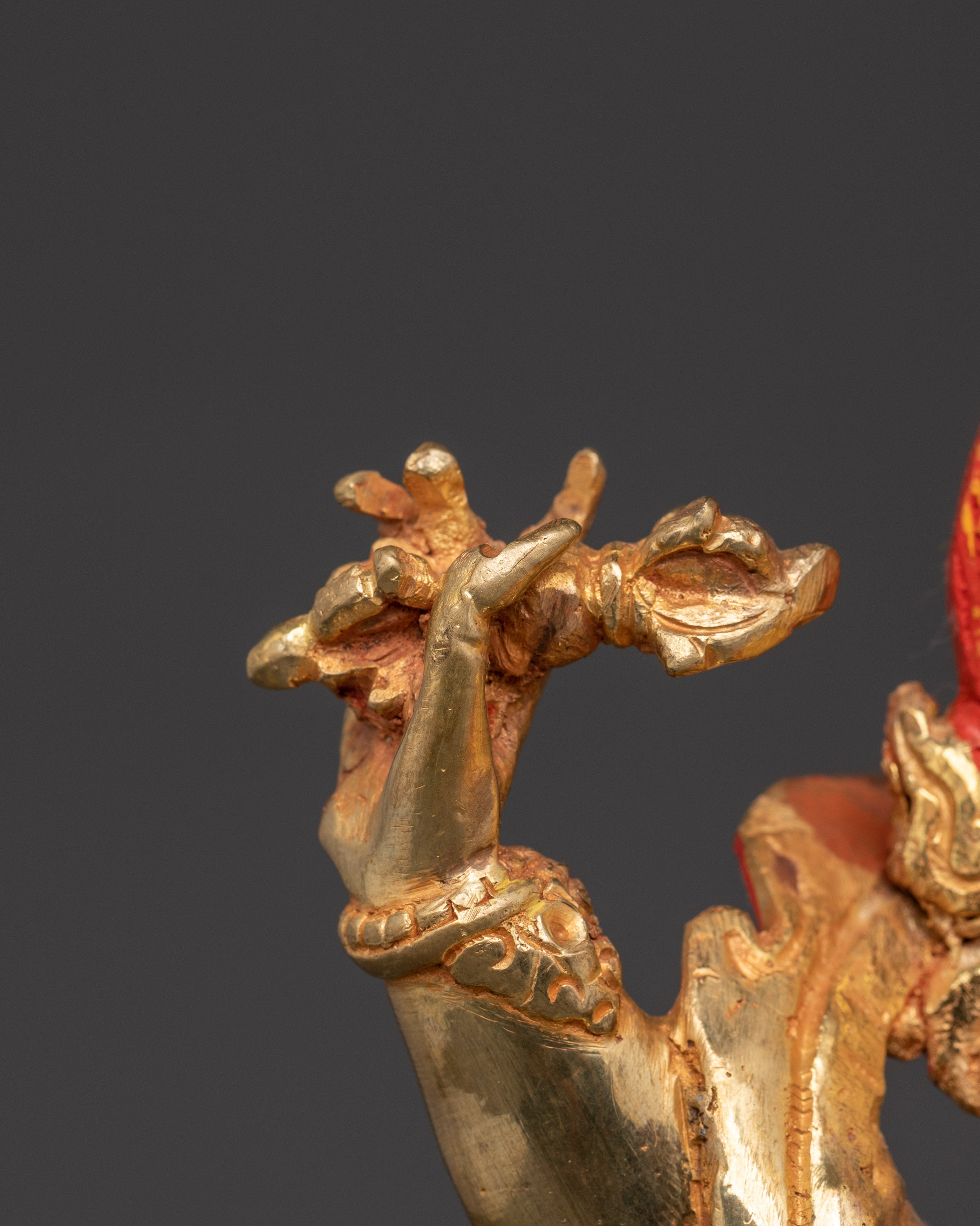 Tibetan Deity Chana Dorje Statue | Sculpture for Strength, Protection, and Empowerment
