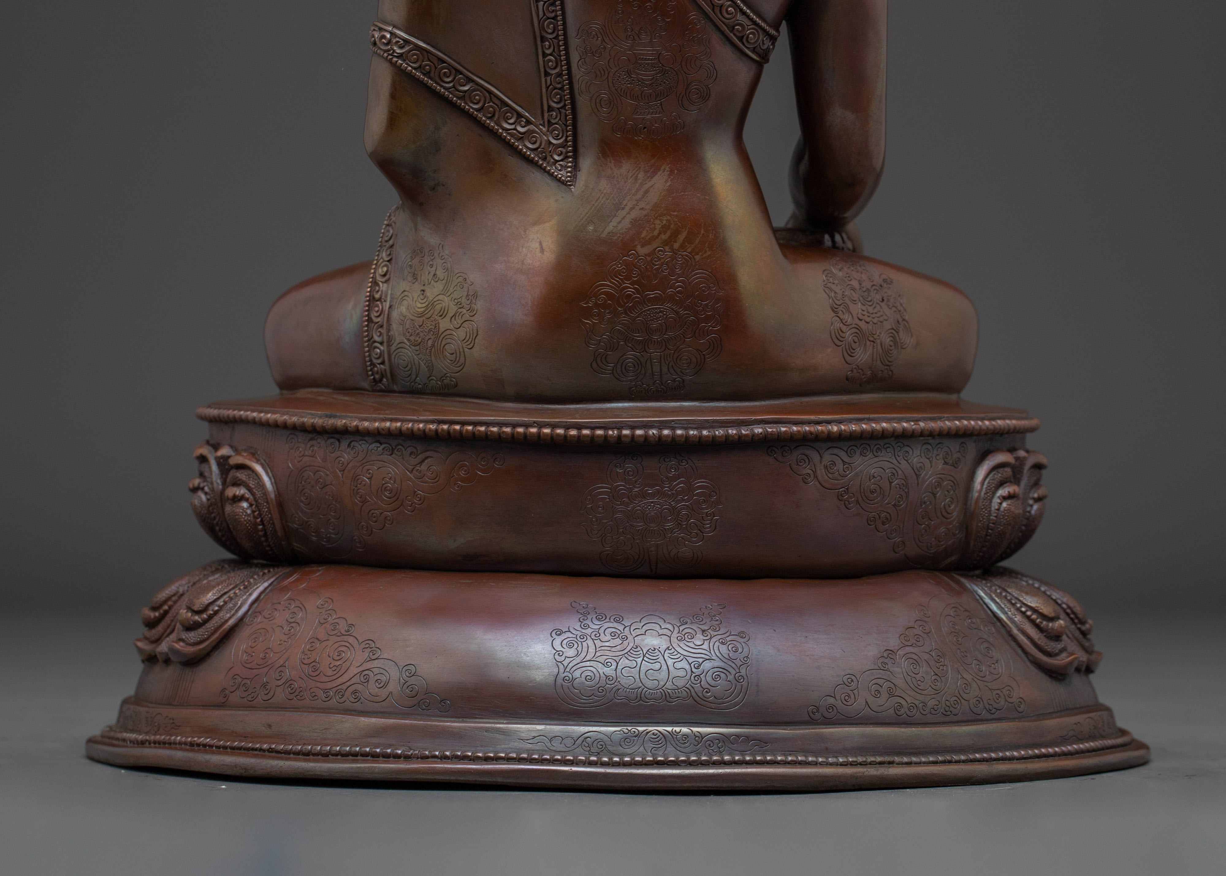 Oxidized Gautama Buddha Artwork | Shakyamuni Buddha Statue