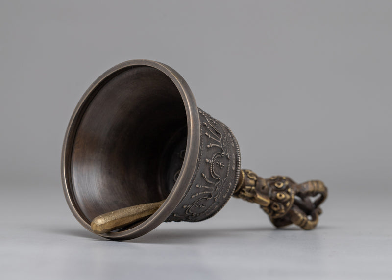 Tibetan Buddhist Bell and Vajra | Symbol of Wisdom and Compassion in Buddhist Practice