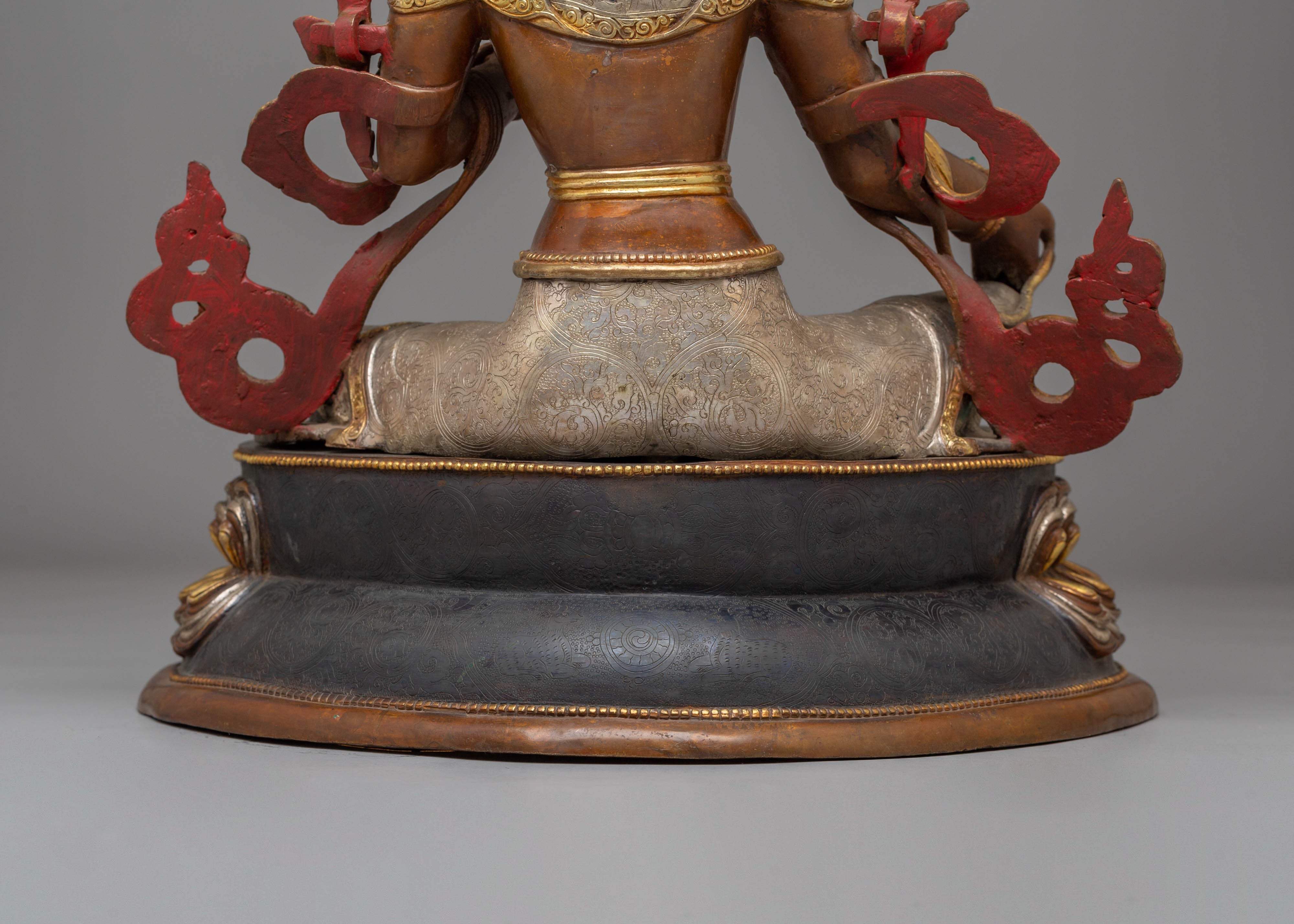 Enlightened Compassion Green Tara Statue | Green Tara Statue for Altar