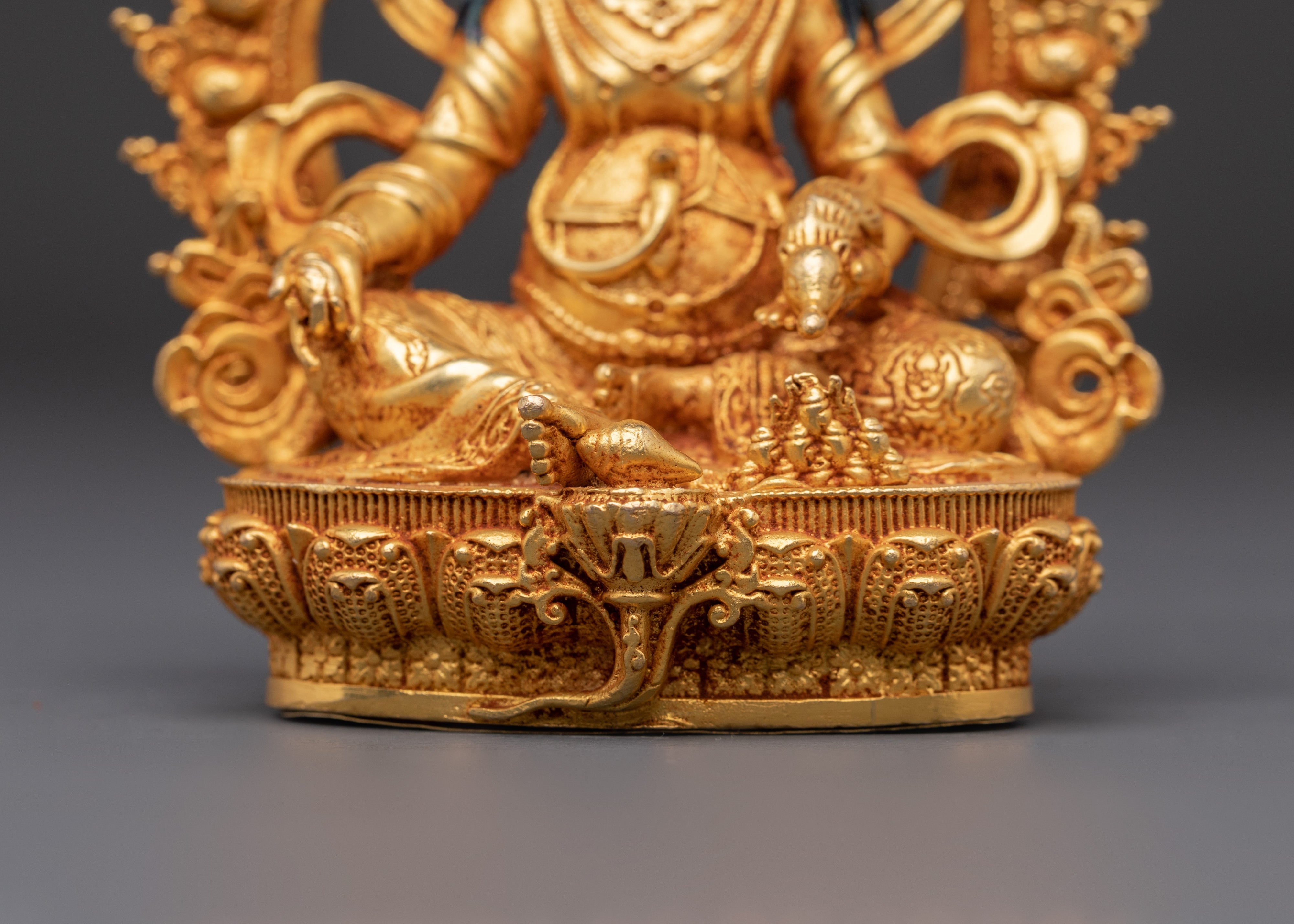 Tibetan Dzambhala Statue | A Sacred Representation of Prosperity