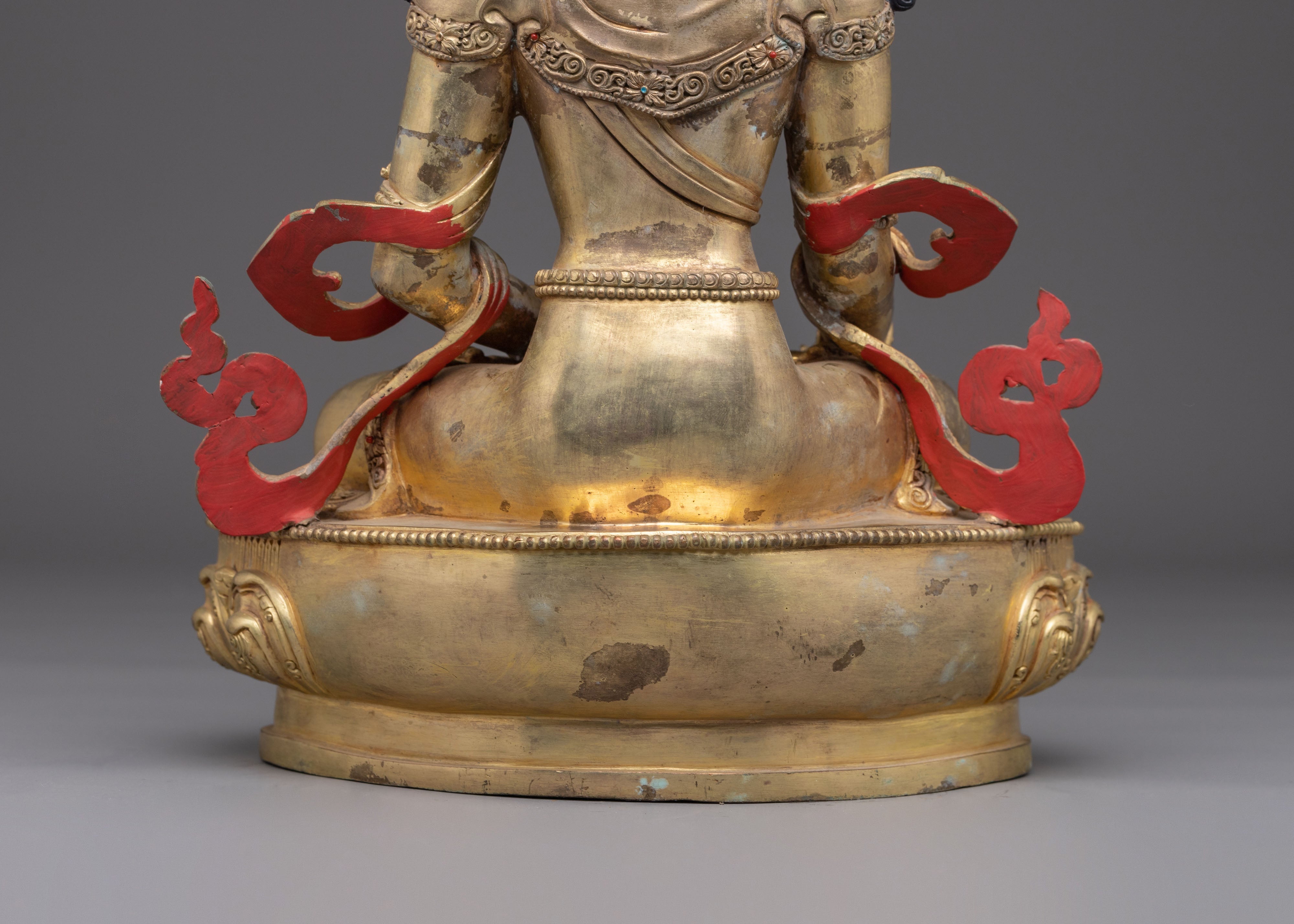 Compassionate Akasagarbha Bodhisattva Statue | Tibetan Deity Representing Wisdom