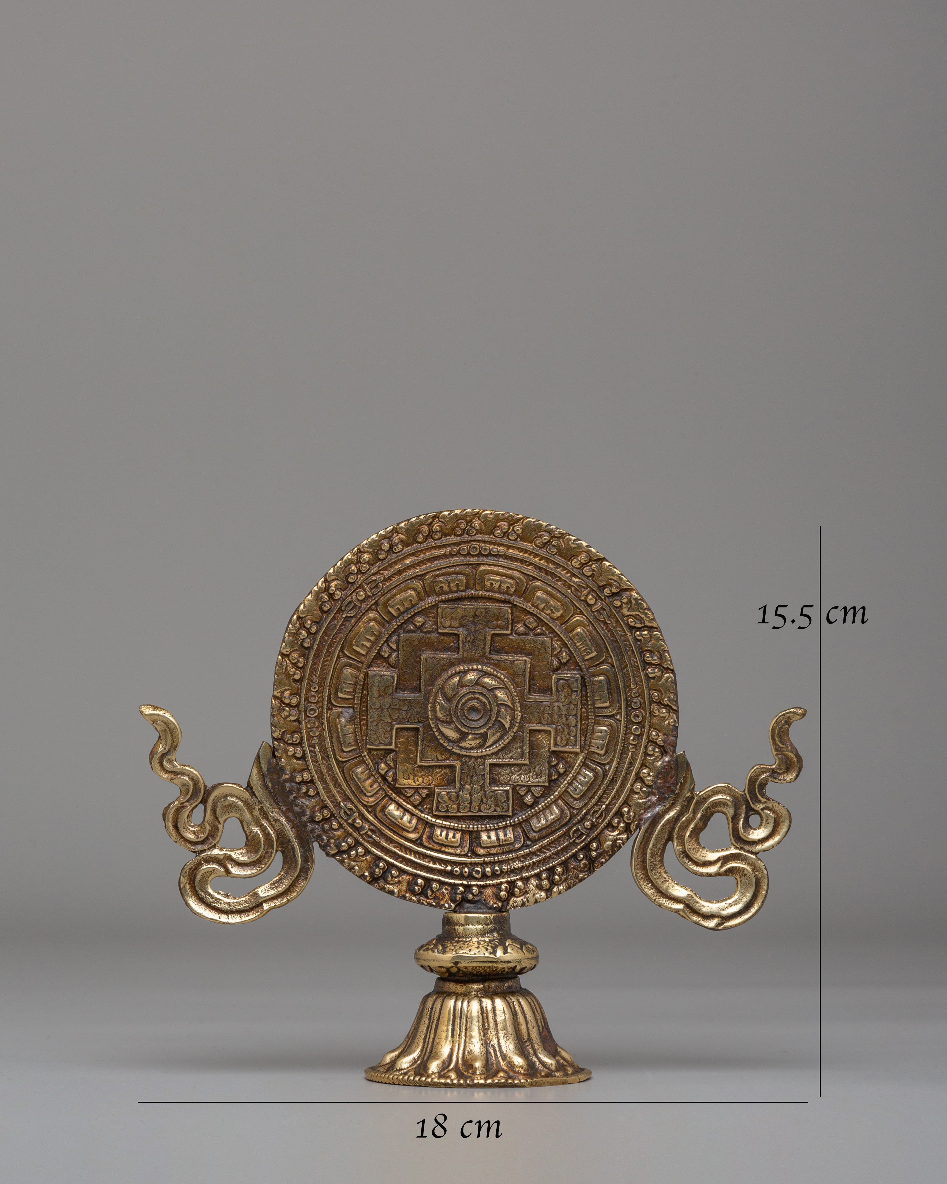 Buddhist Sacred Mandala | Spiritual Decor for Meditation and Reflection