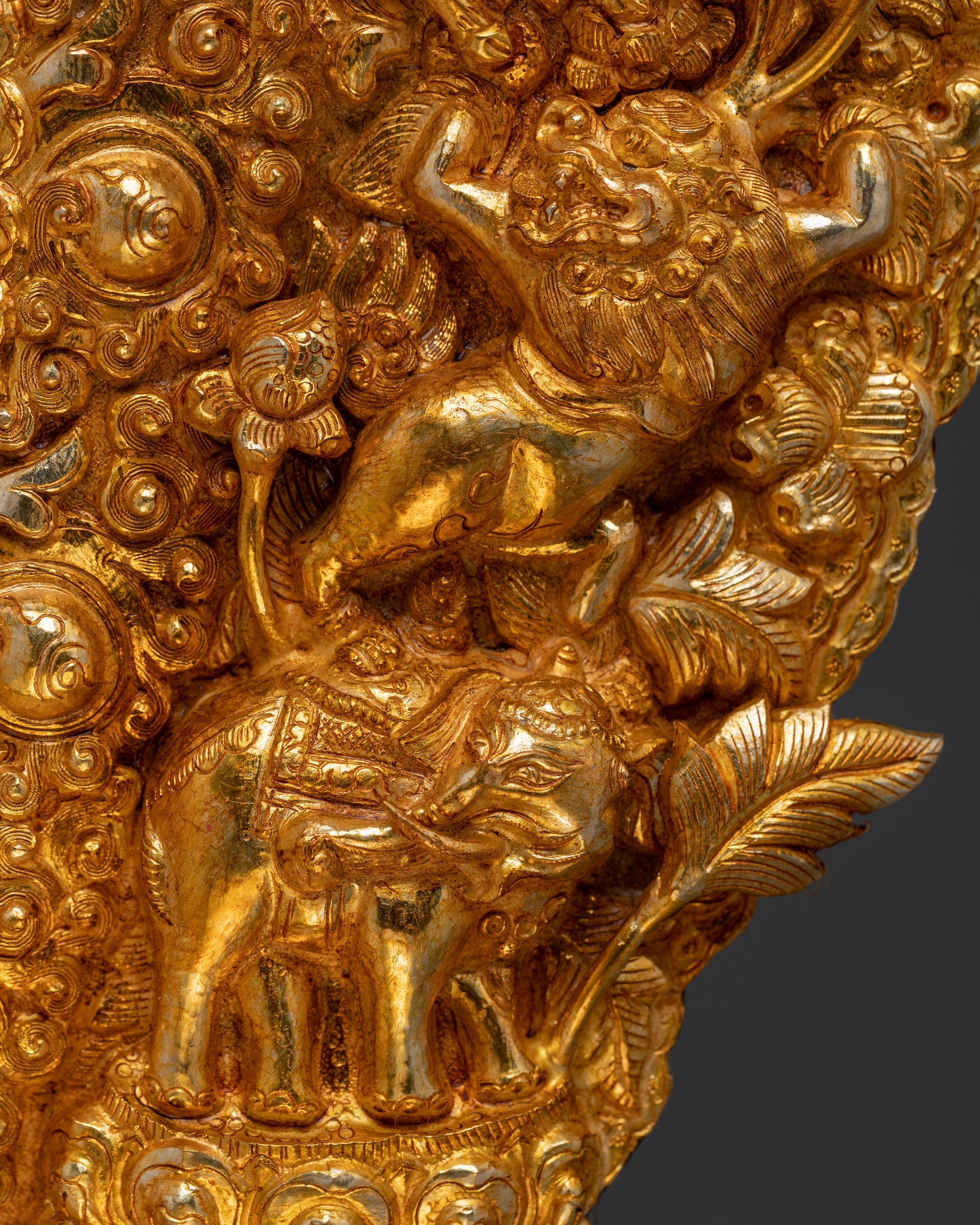 Gold Plated Throne | Altar Seat