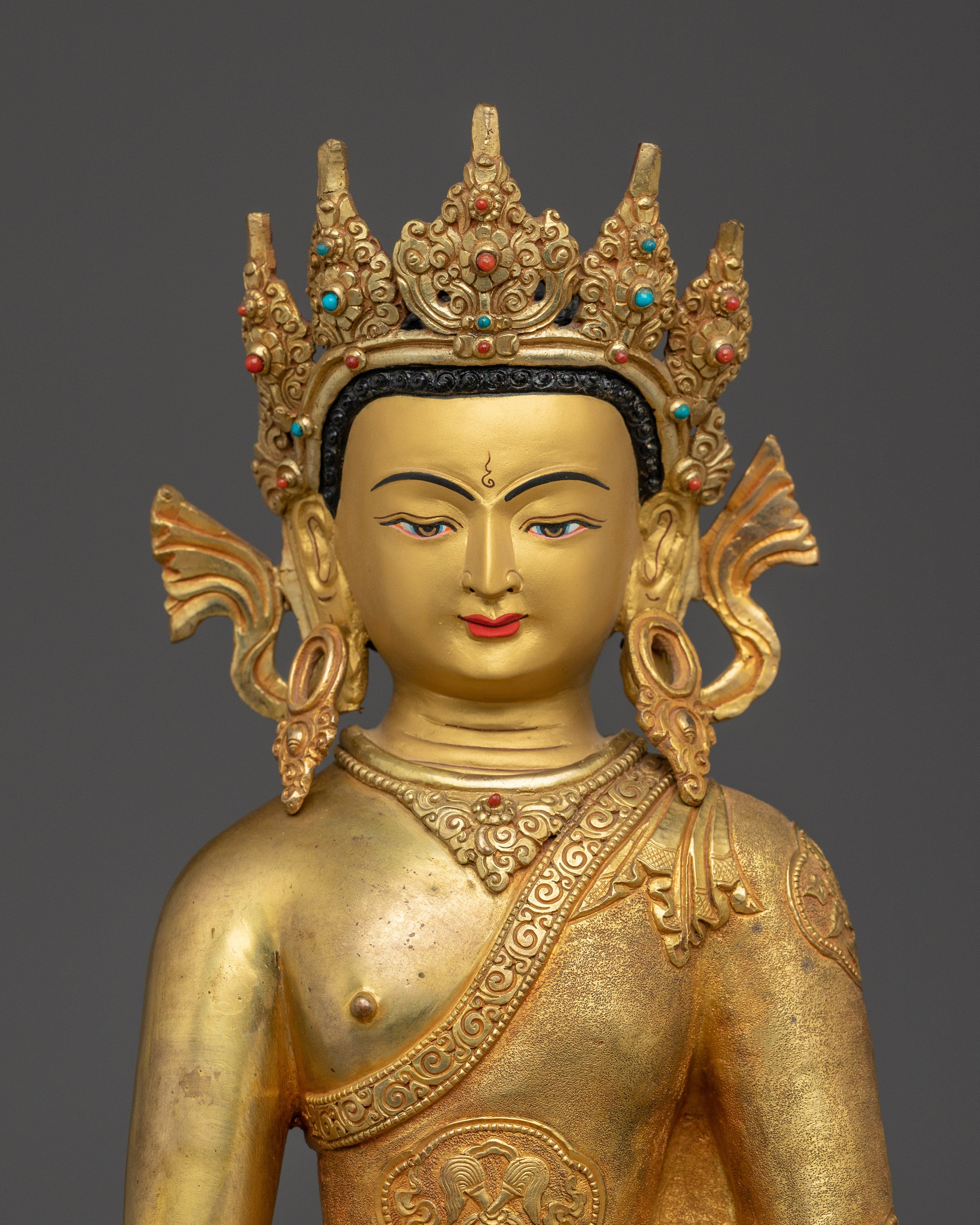 Statue of Crown Shakyamuni Buddha | Historical Buddha