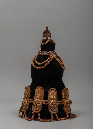 Tibetan Bone Rugen (Rus-Gyan) | Sacred Ritual Adornment Set