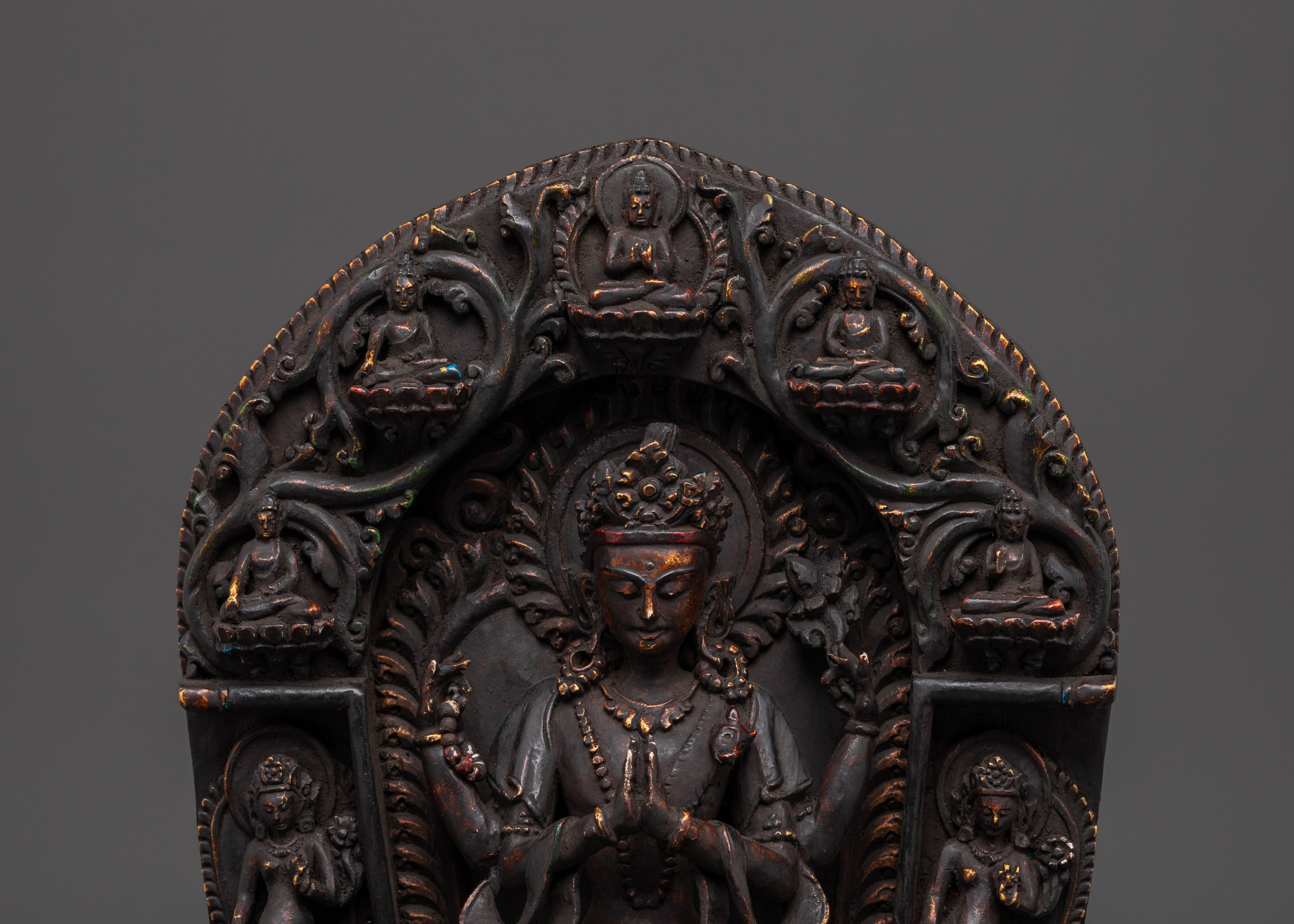 Divine Compassionate Deity Chenrezig Sculpture | Symbol of Boundless Compassion