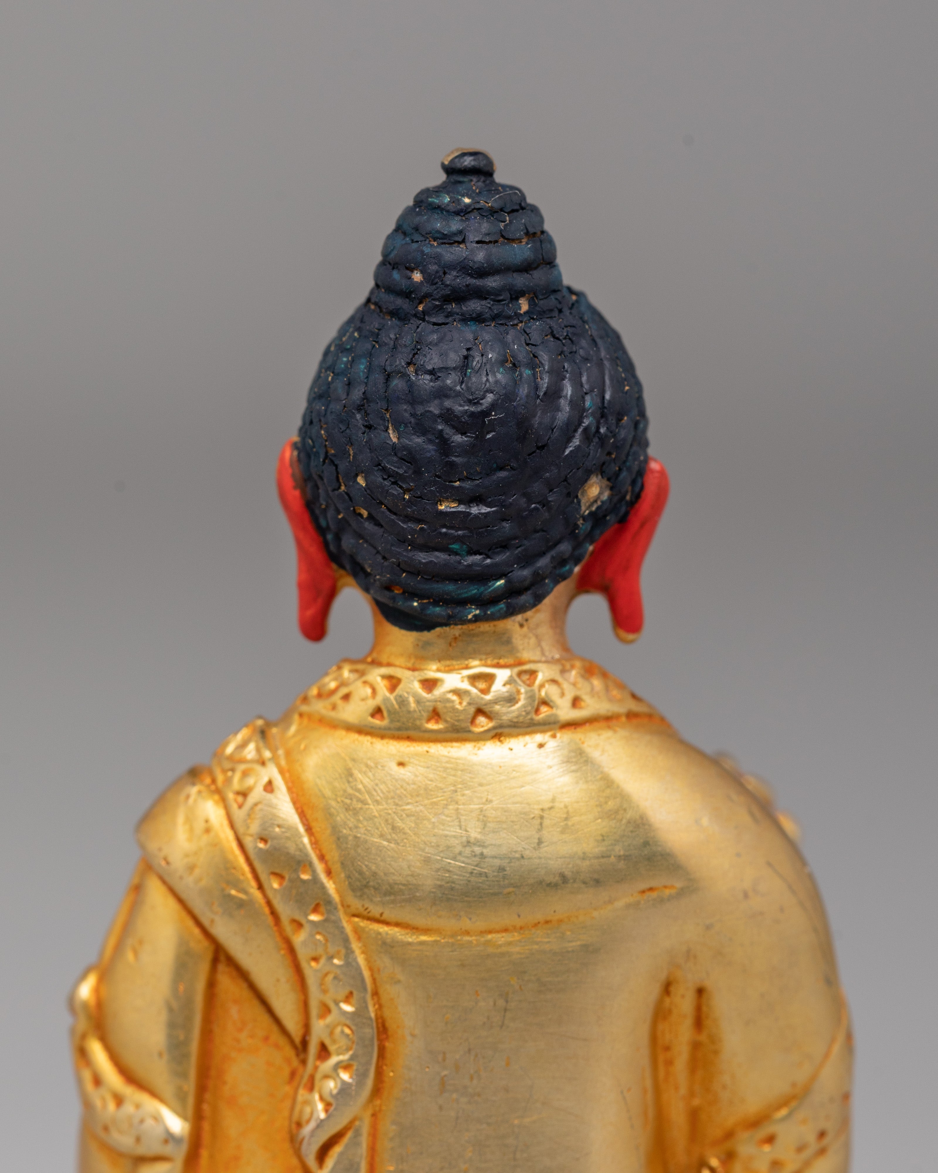 Handmade Amogasiddhi Statue | Copper Body with 24K Gold Plating