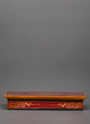 Hand-carved Table Buddhist Folding Table | Wooden Ritual Altar Table