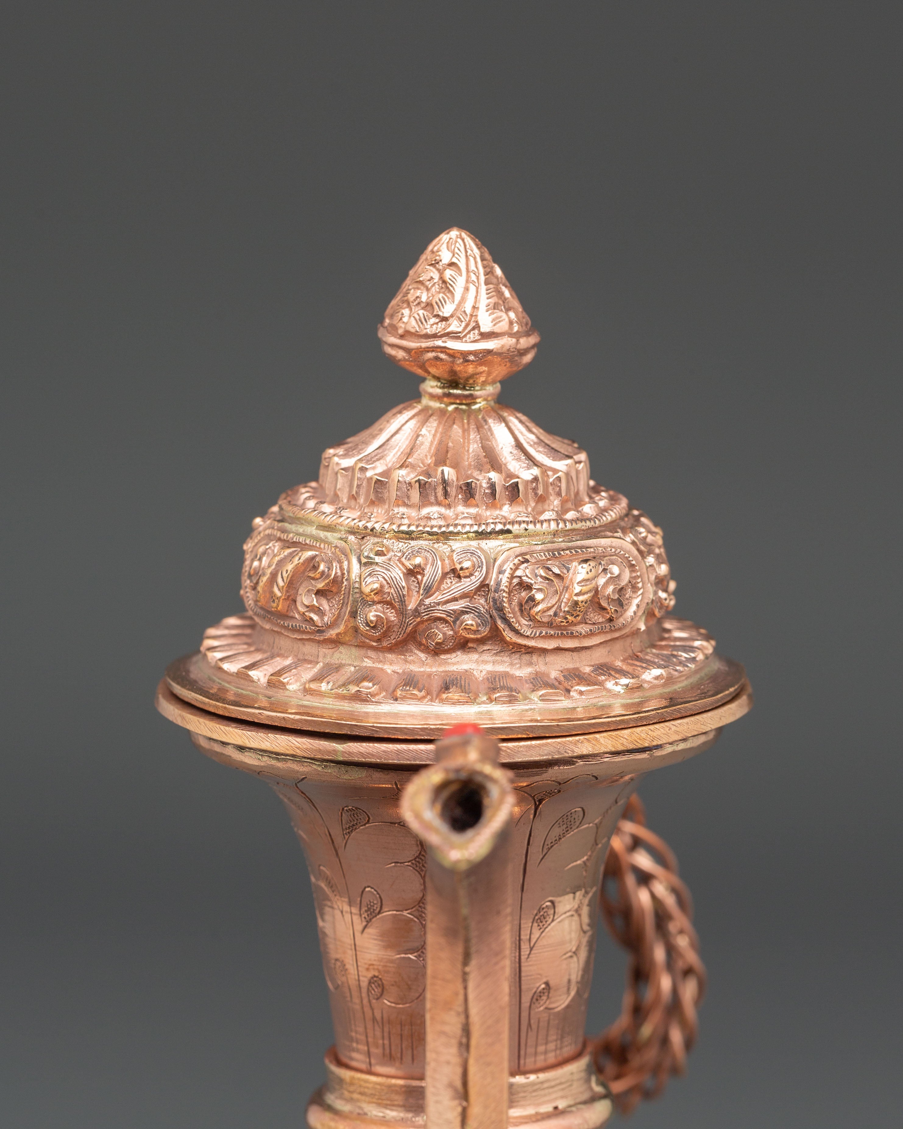 Handmade Copper Bhumba | Tibetan Buddhist Ritual Vase