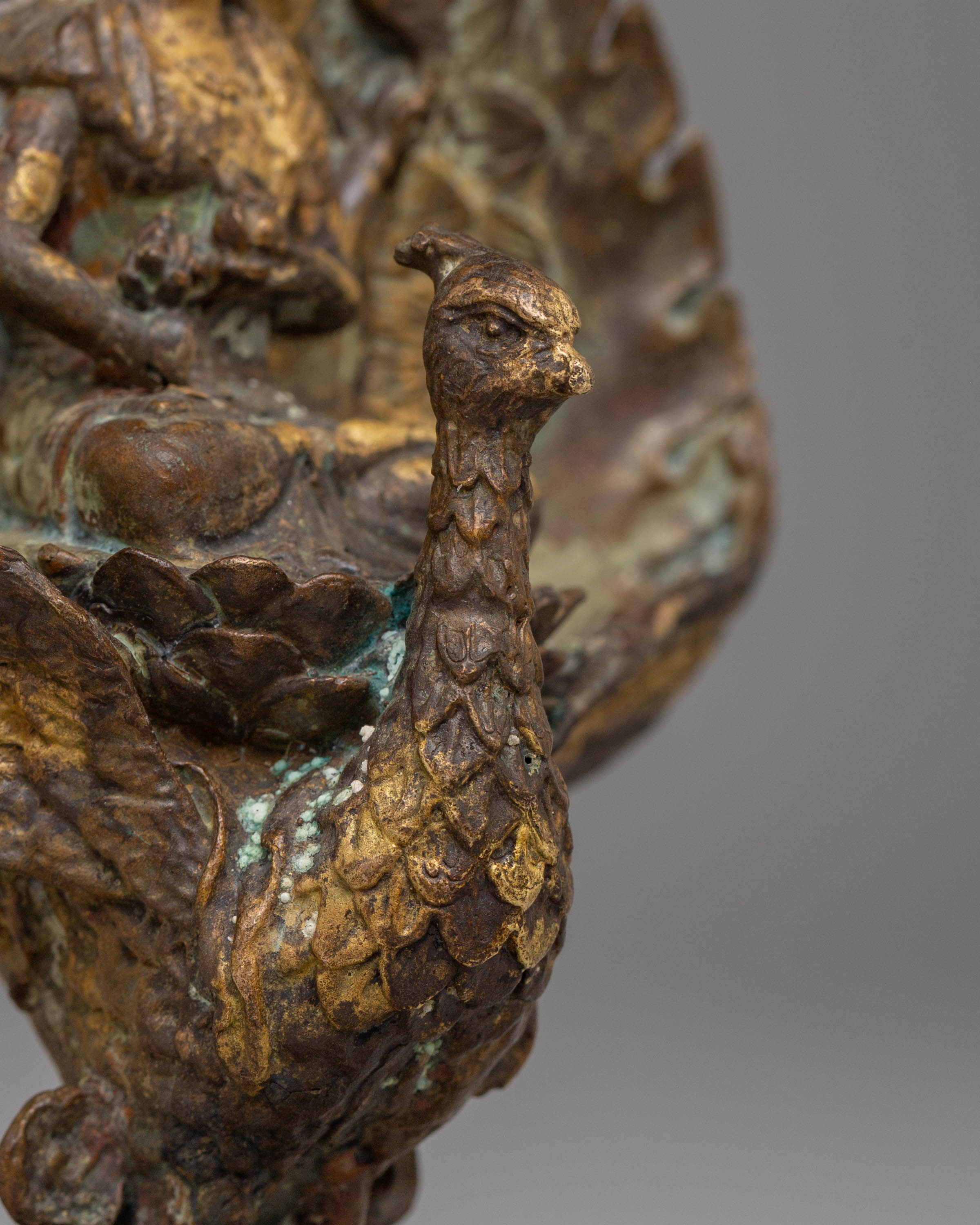 Statue of Mahamayuri | Great Peacock Queen