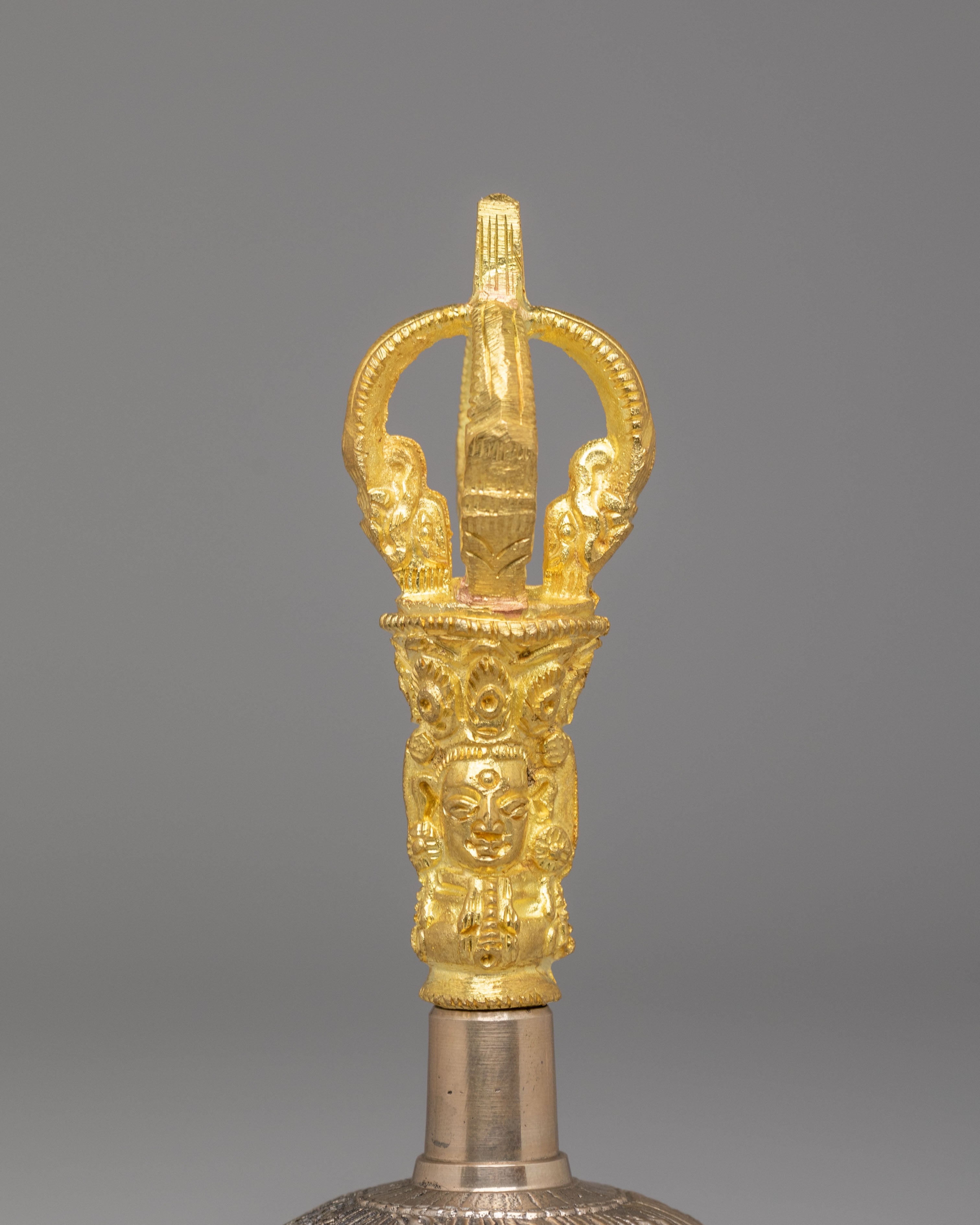 Traditional Buddhist Bell and Vajra Ritual Set | Perfect for Ceremonies and Altar Decor