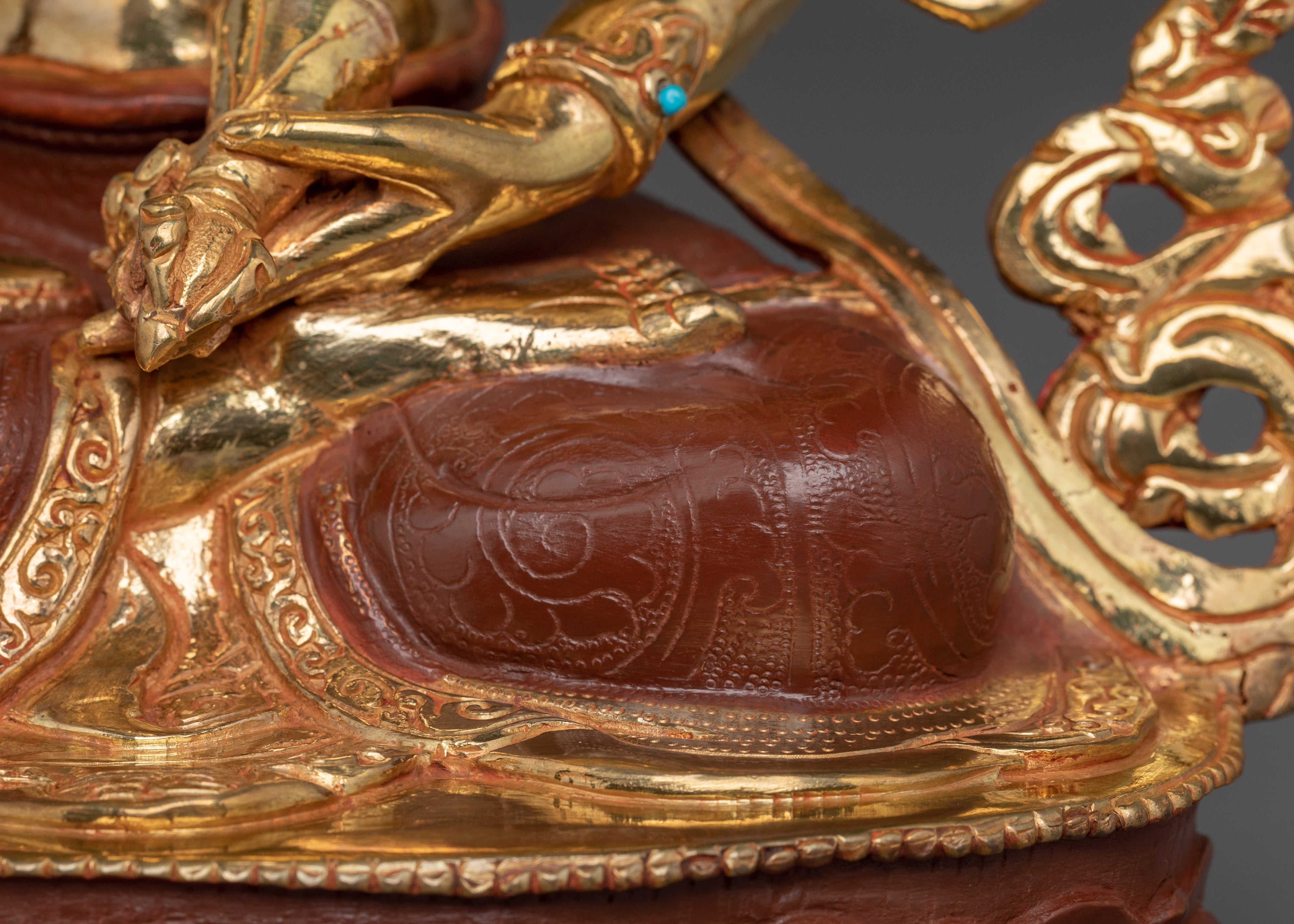Vajrasattva Purification Deity Statue | Handmade Gold Plated Copper Statue