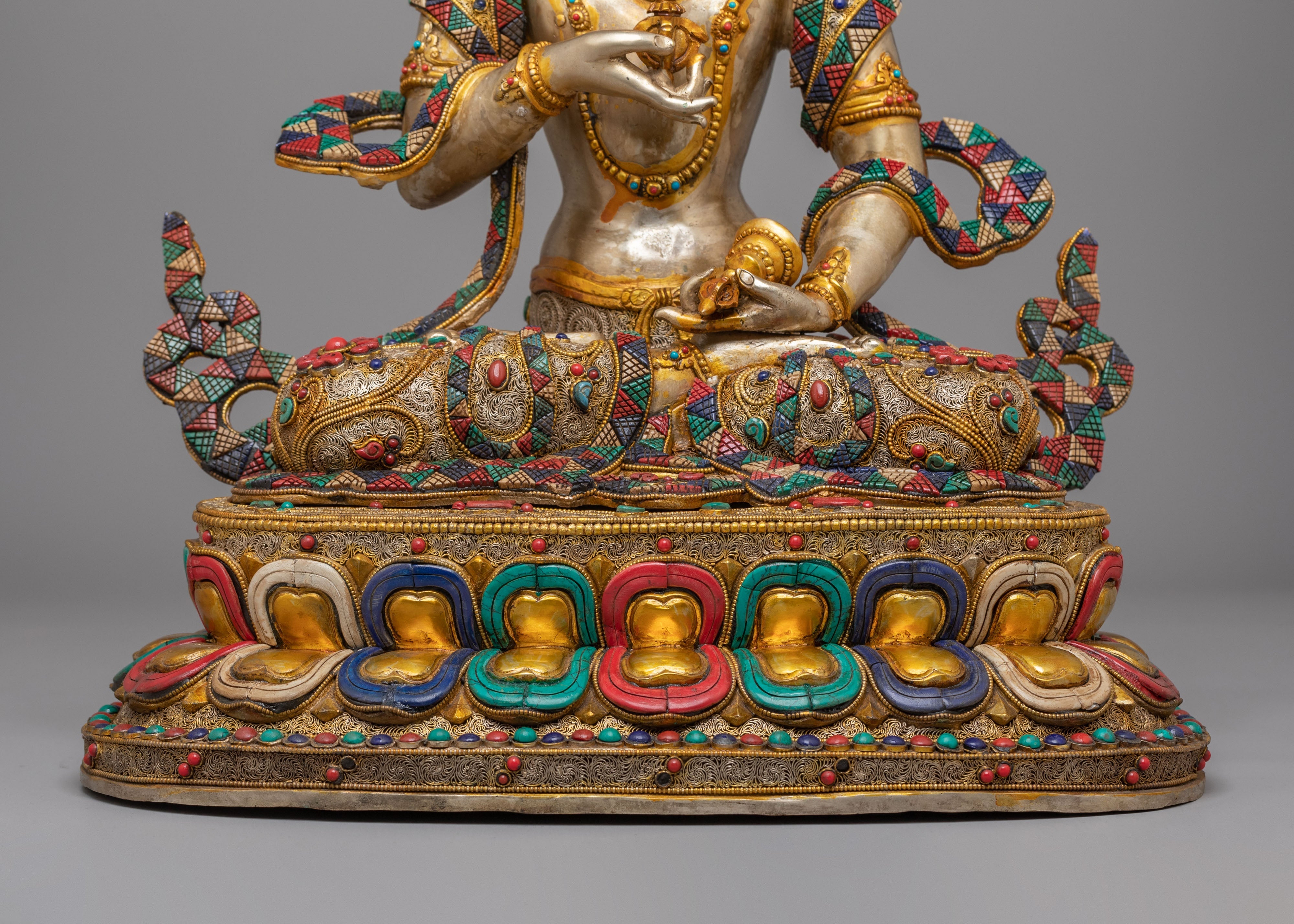 Vajrasattva Buddhist Sculpture | Tibetan Purification Deity