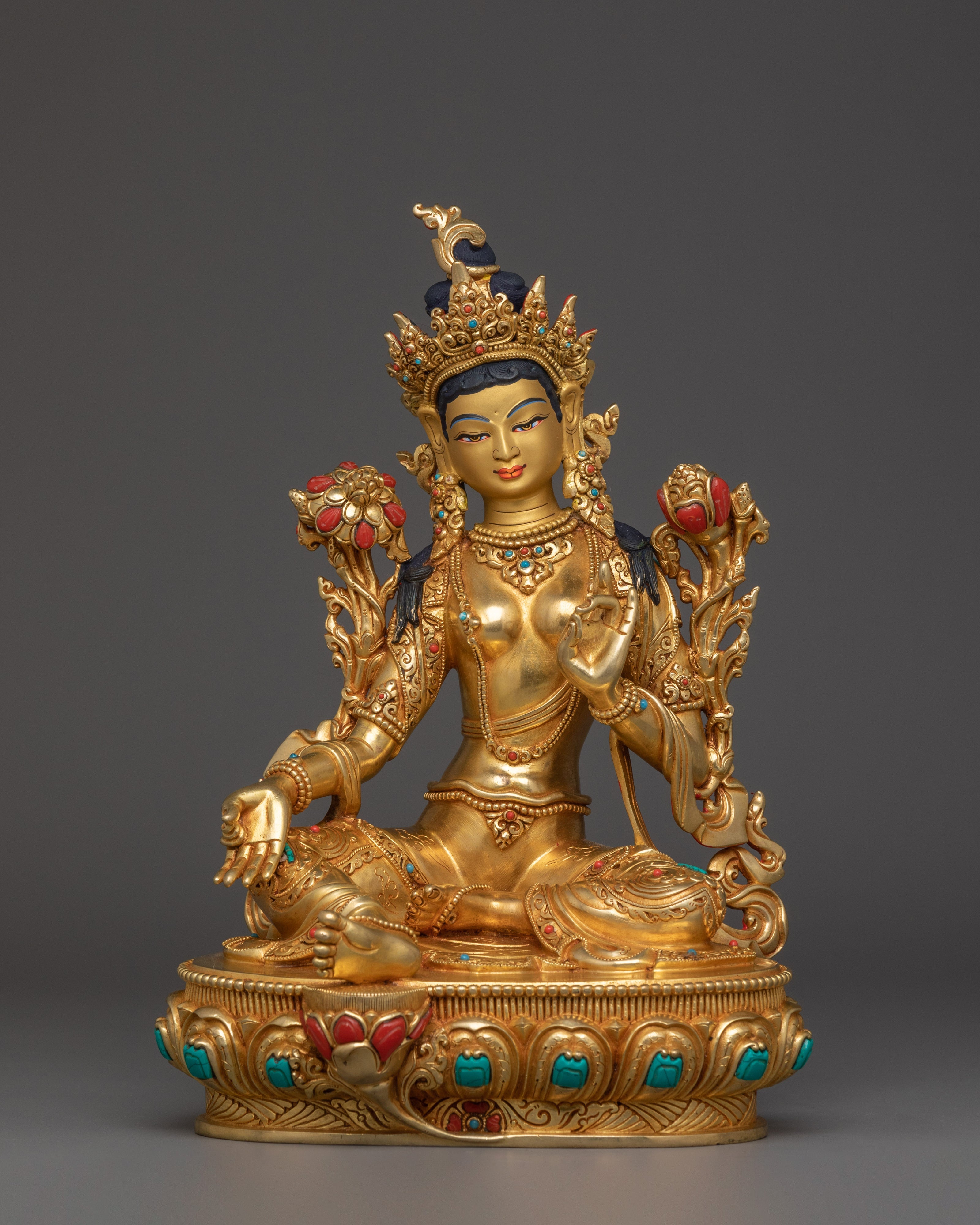 exquisite-green-tara-sculpture