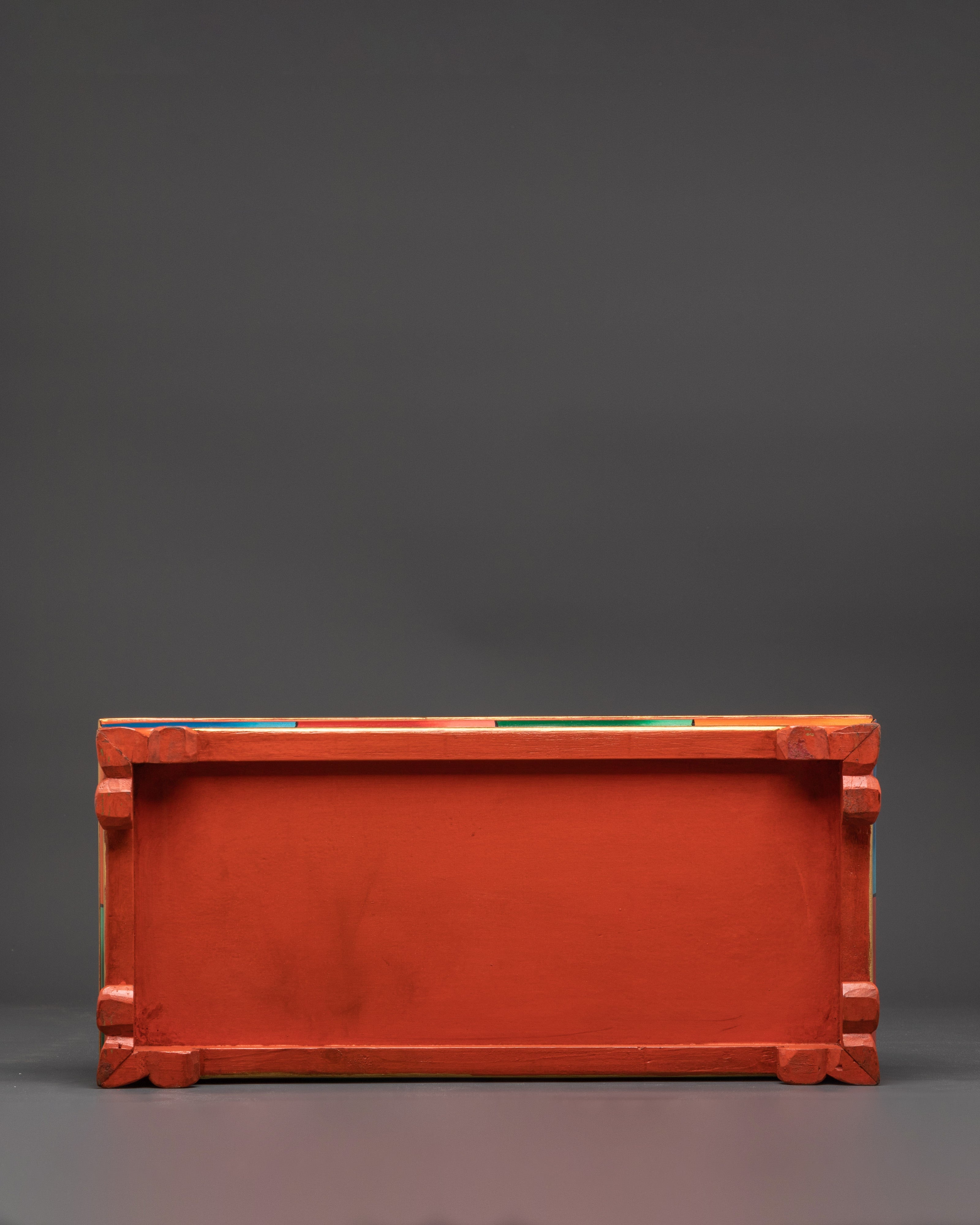 Wooden Tray | Decorative Tibetan Ritual and Offering Tray