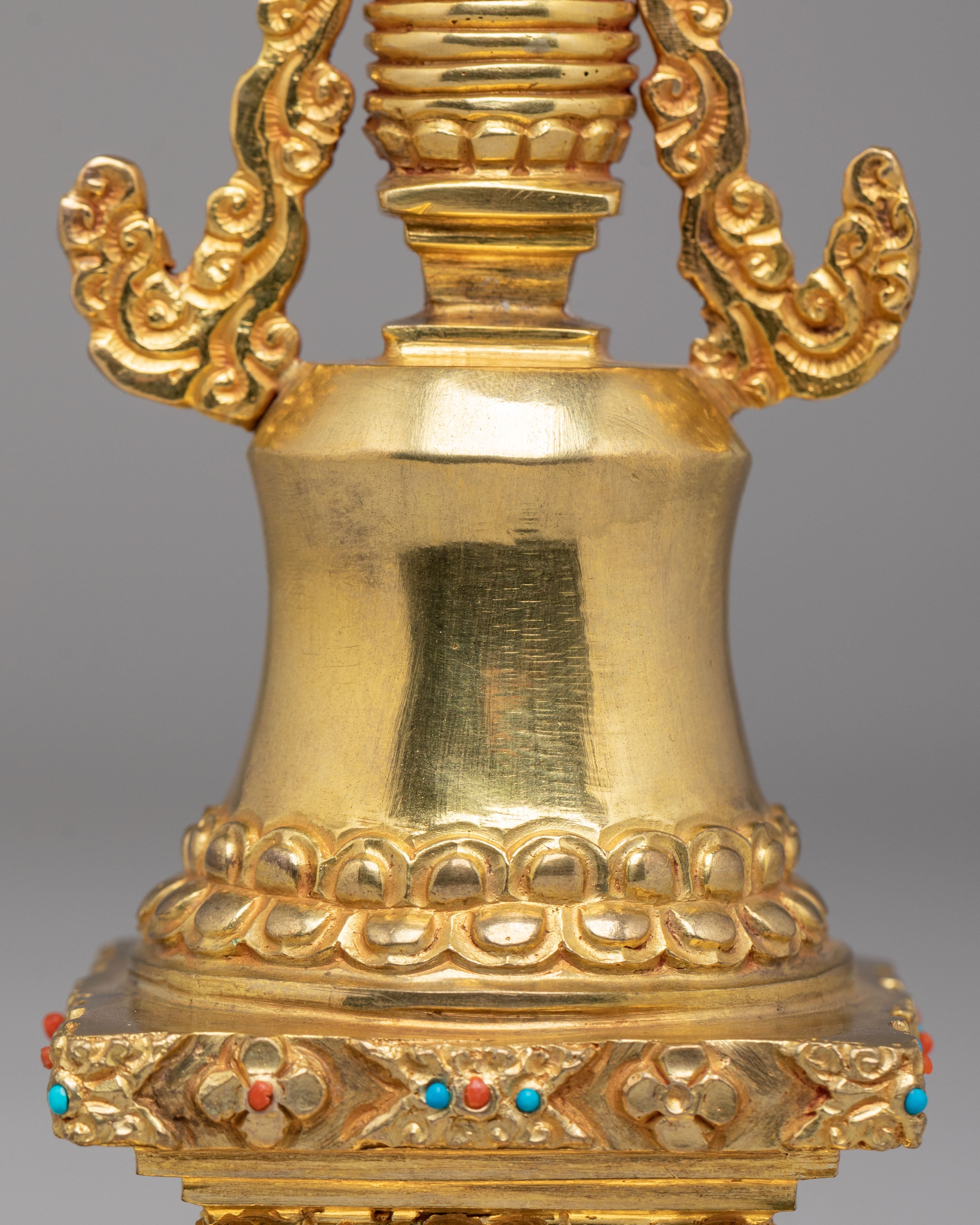 Spiritual Parinirvana Stupa | Buddhist Shrine Decor