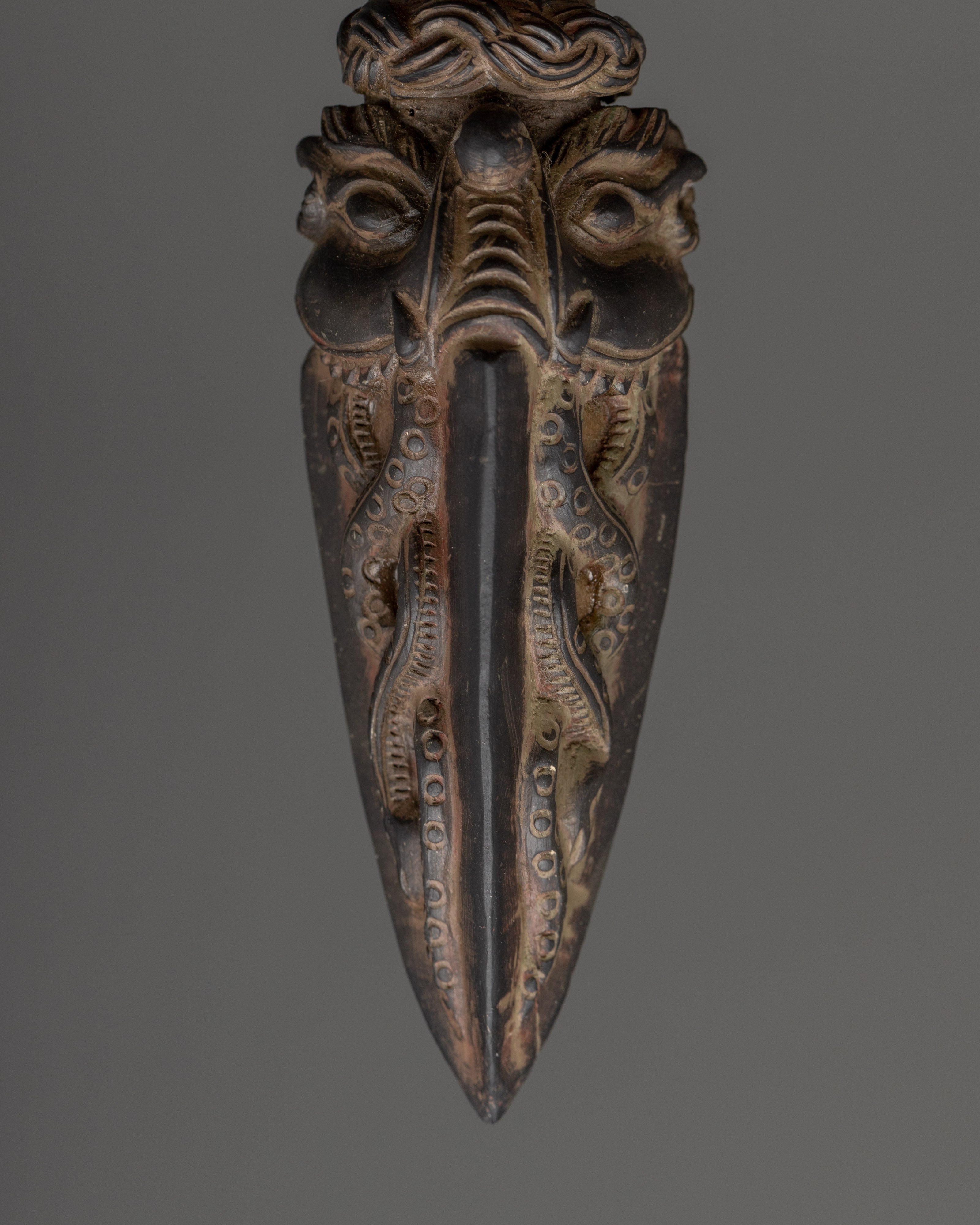 Tibetan Phurba with Stand | Ritual Dagger