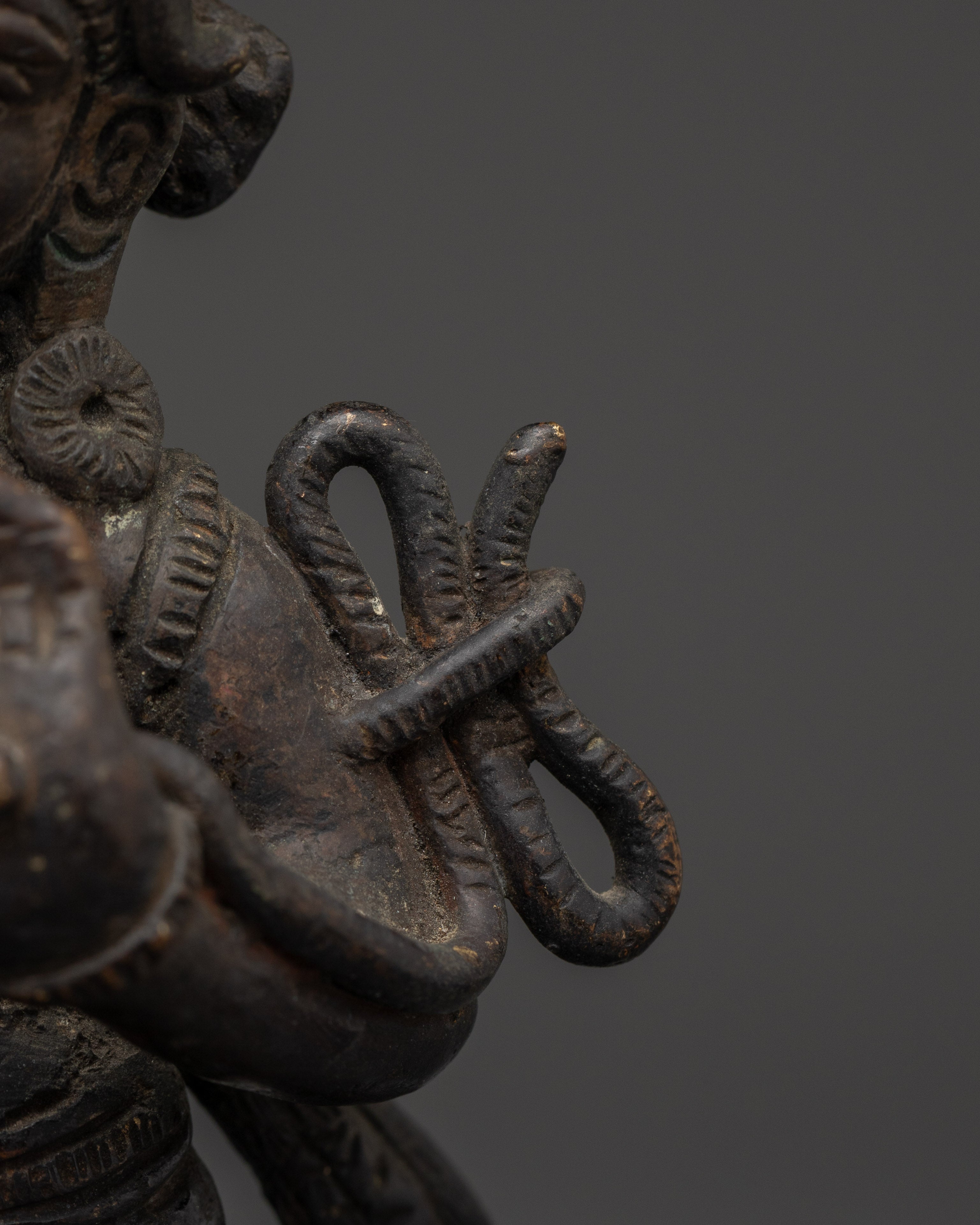 Handcrafted Achala Statue | Brass Hindu Protector Deity Sculpture
