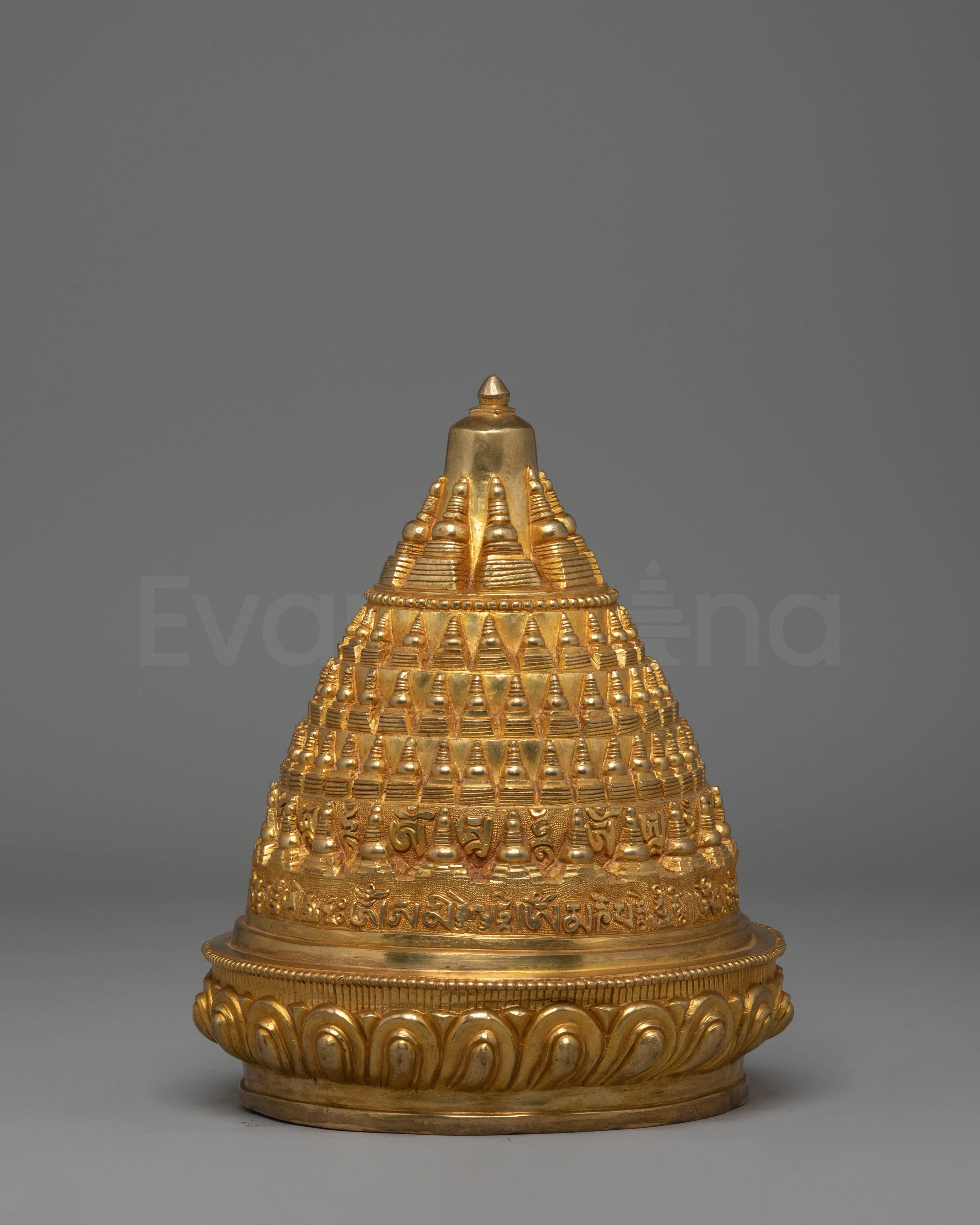 Handcrafted Buddhist Stupa Art