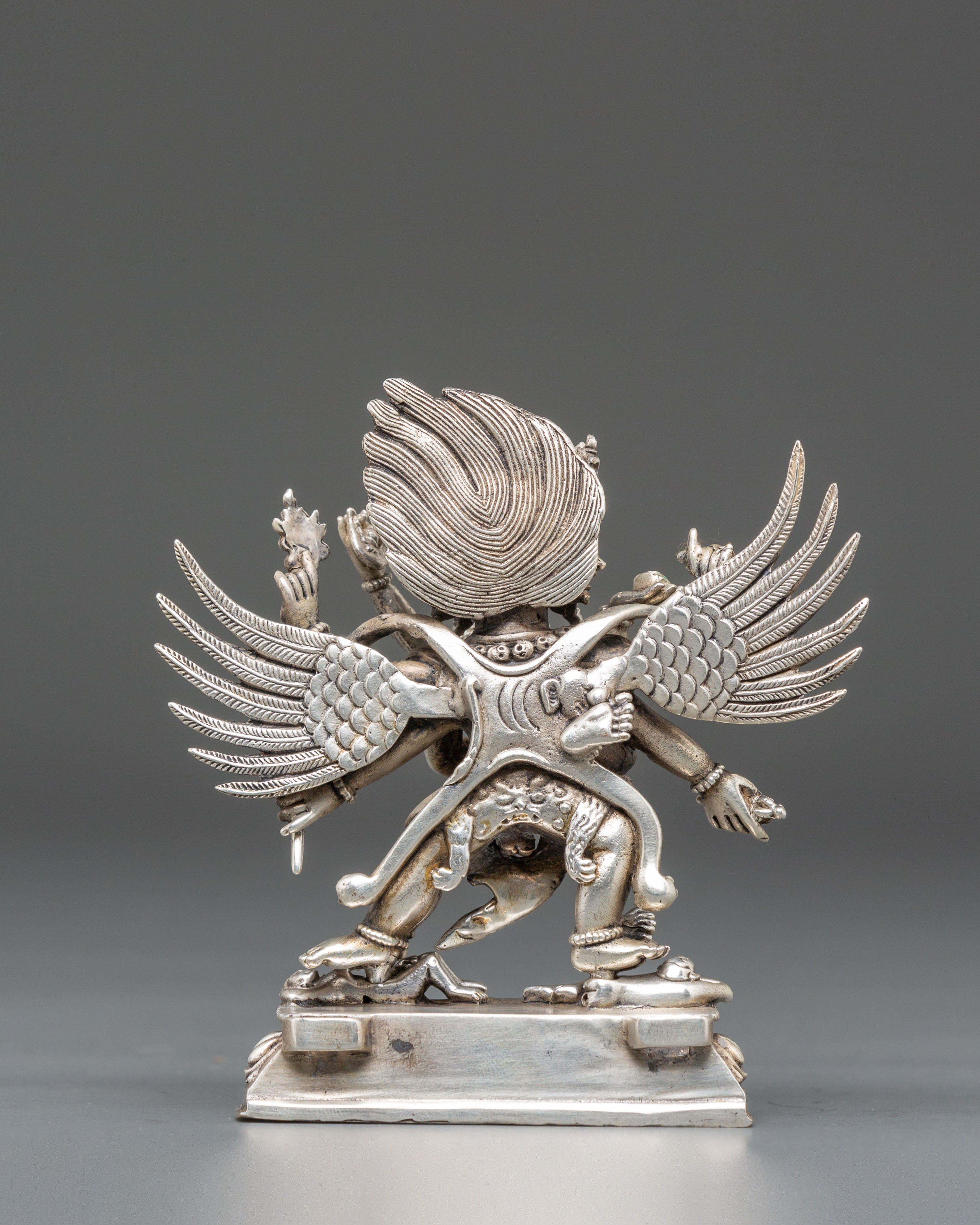 Tibetan Vajrakilaya Deity Statue | Buddhist Tantric Protector Sculpture