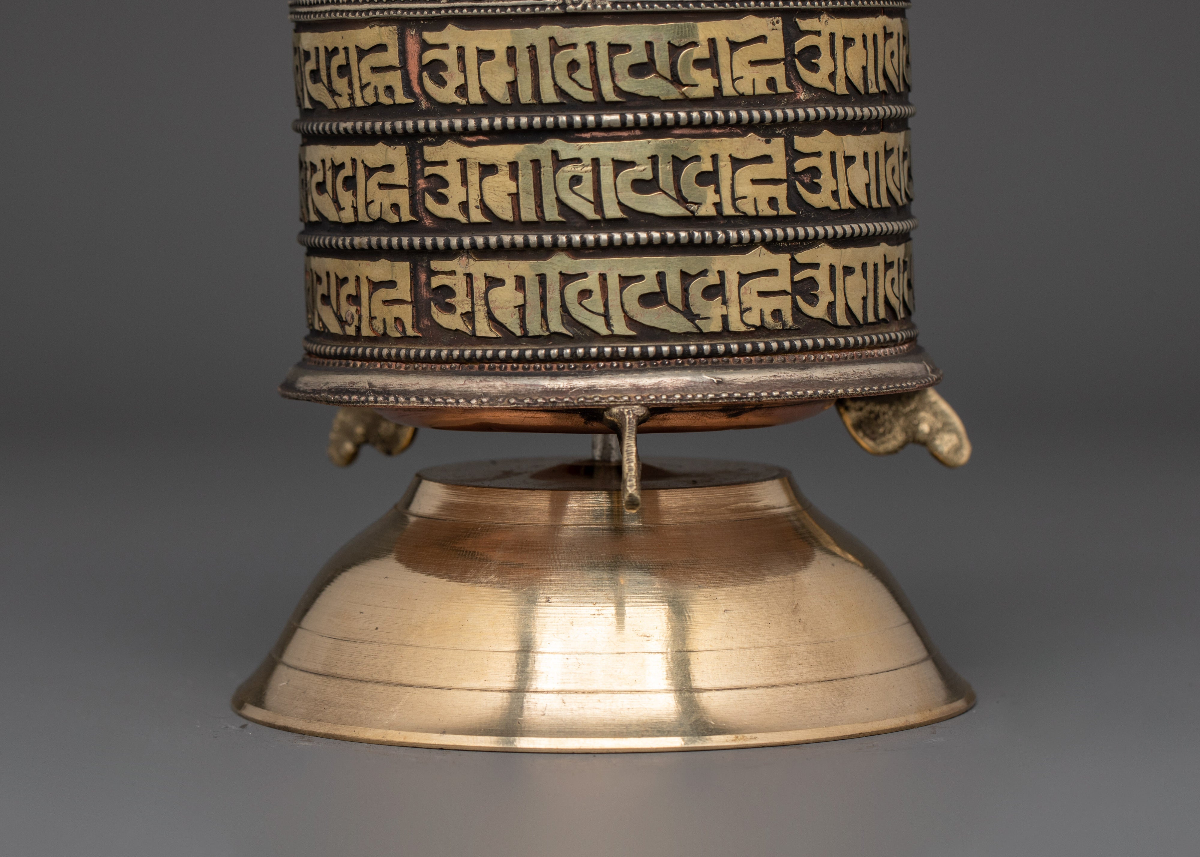 Meditation Ritual Wheel | Prayer Wheel for Spiritual Practices