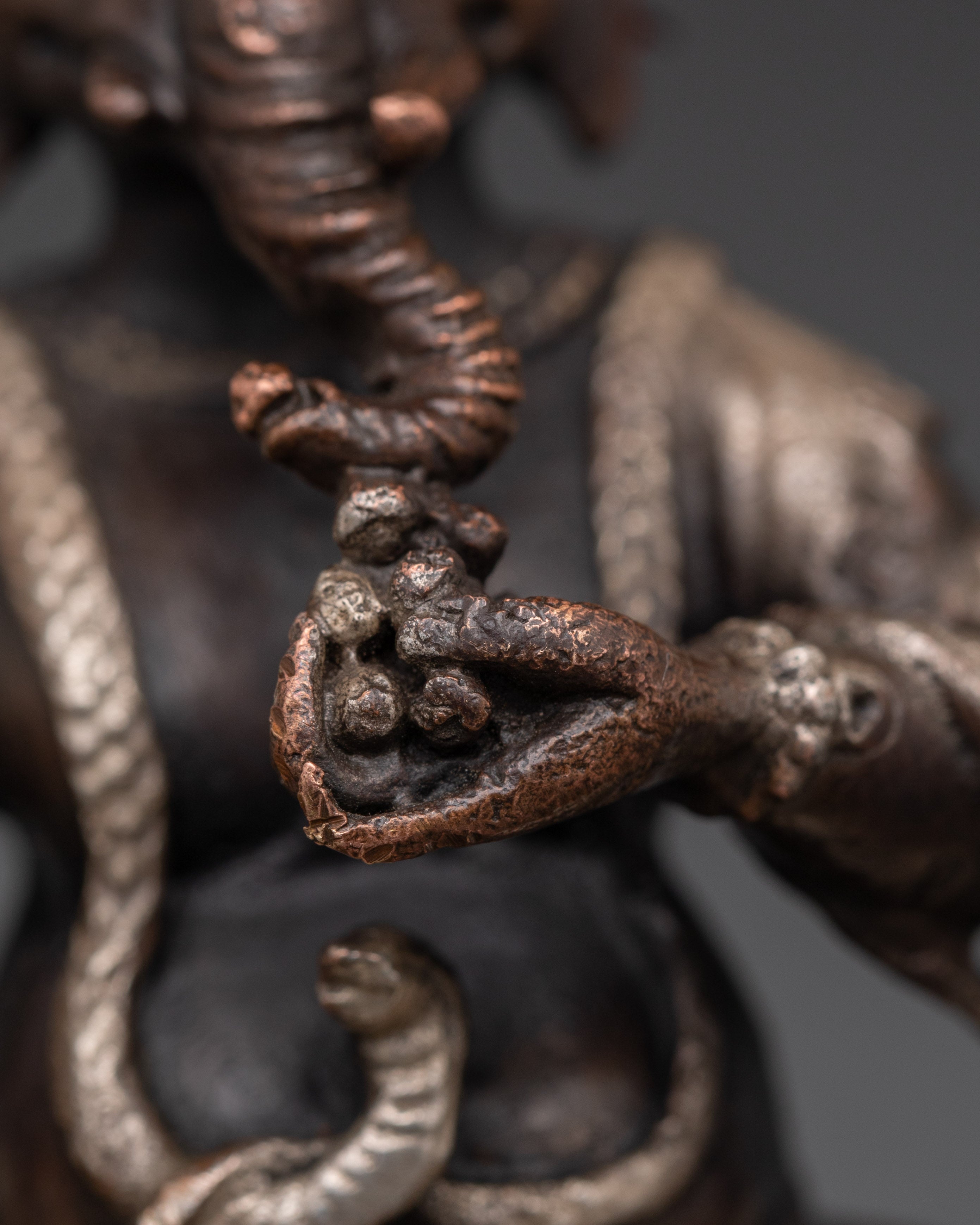 Lord Ganesh Blessing Statue | Handcrafted Spiritual Statue for Blessings & Meditation