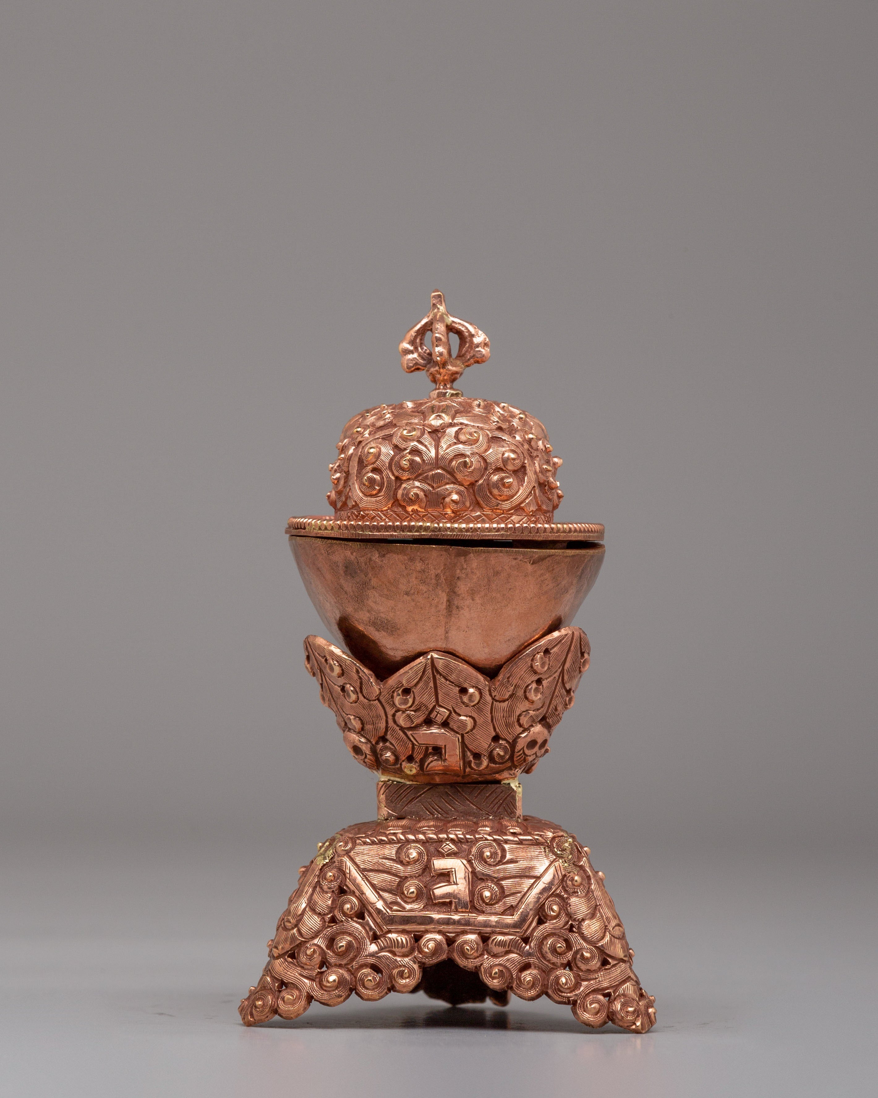 Vajrayana Ritual Kapala | Sacred Offering Vessel for Tantric Practices