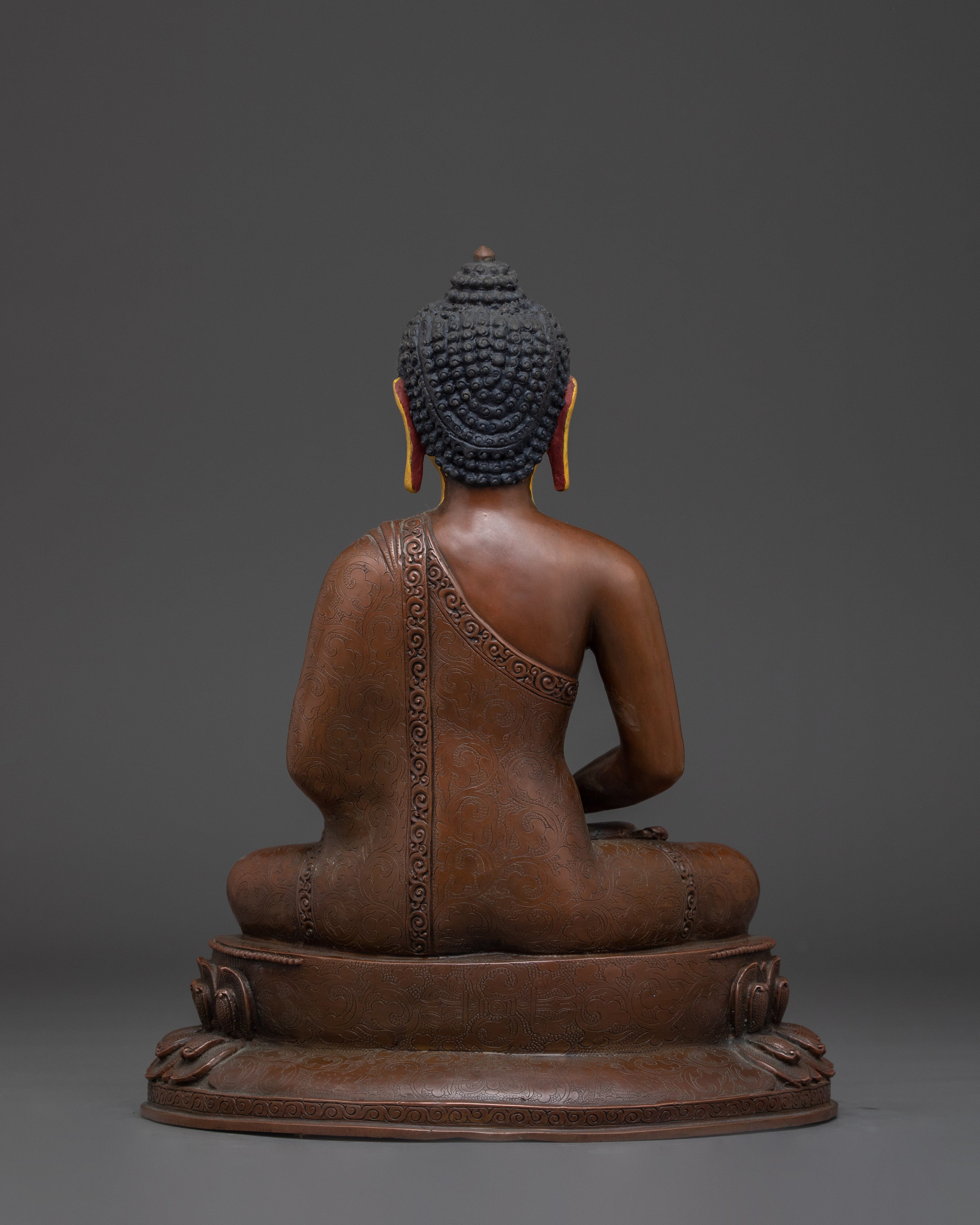 Himalayan Oxidized Amitabha Buddha Statue | Buddhist Spiritual Decor