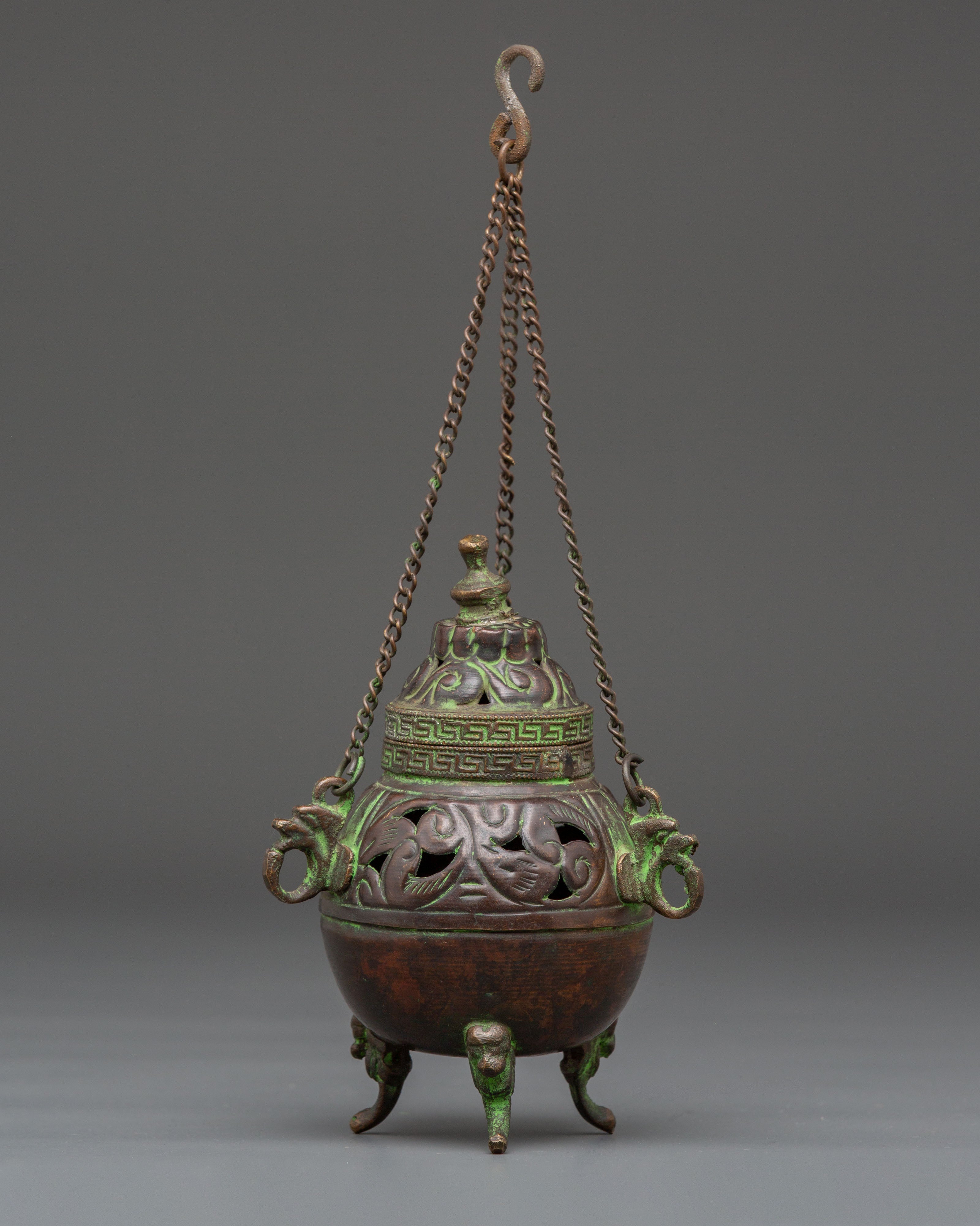 Copper Ritual Incense Burner