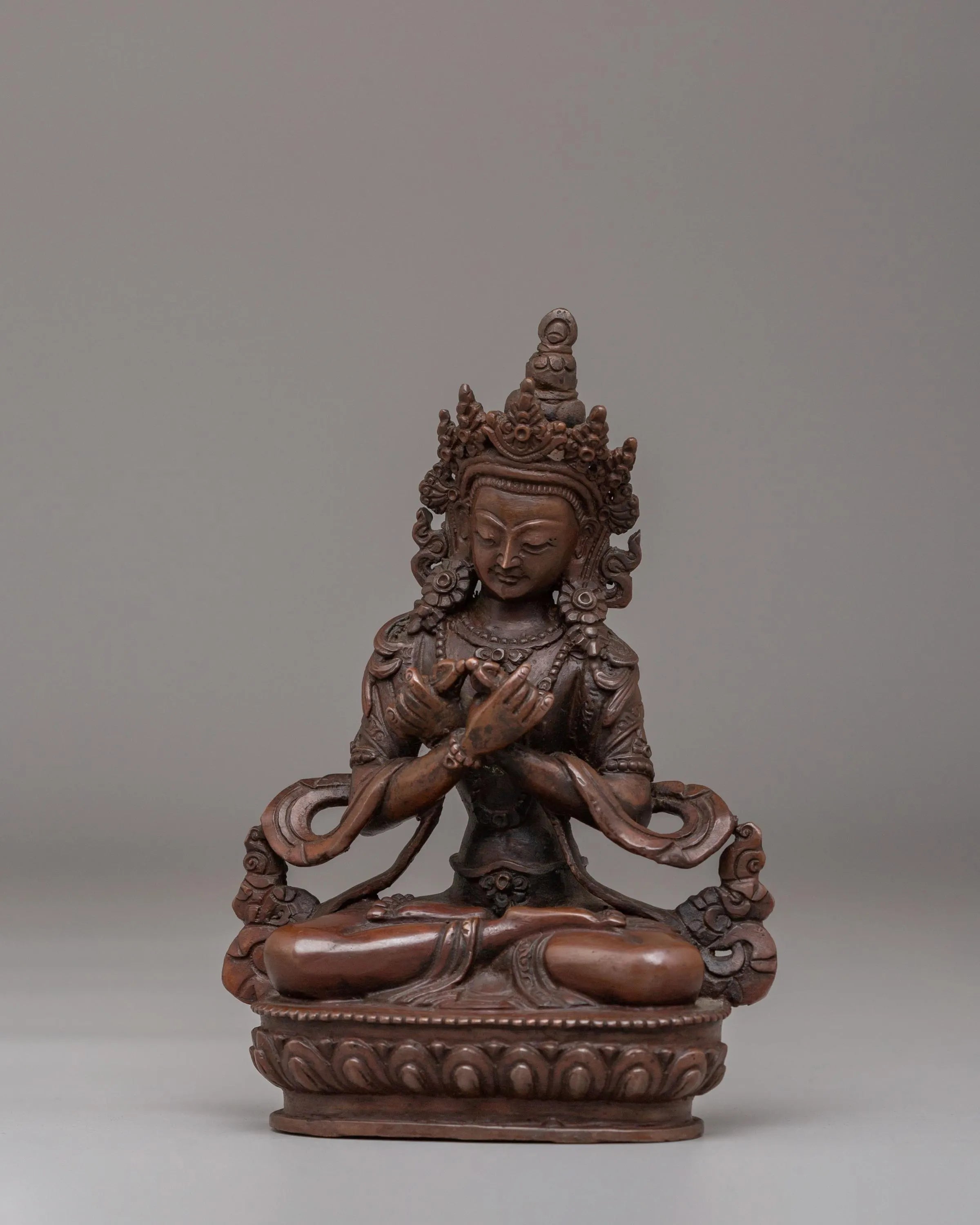 Handmade Vajradhara Statue | Tibetan Buddha Figurine for Altar & Meditation