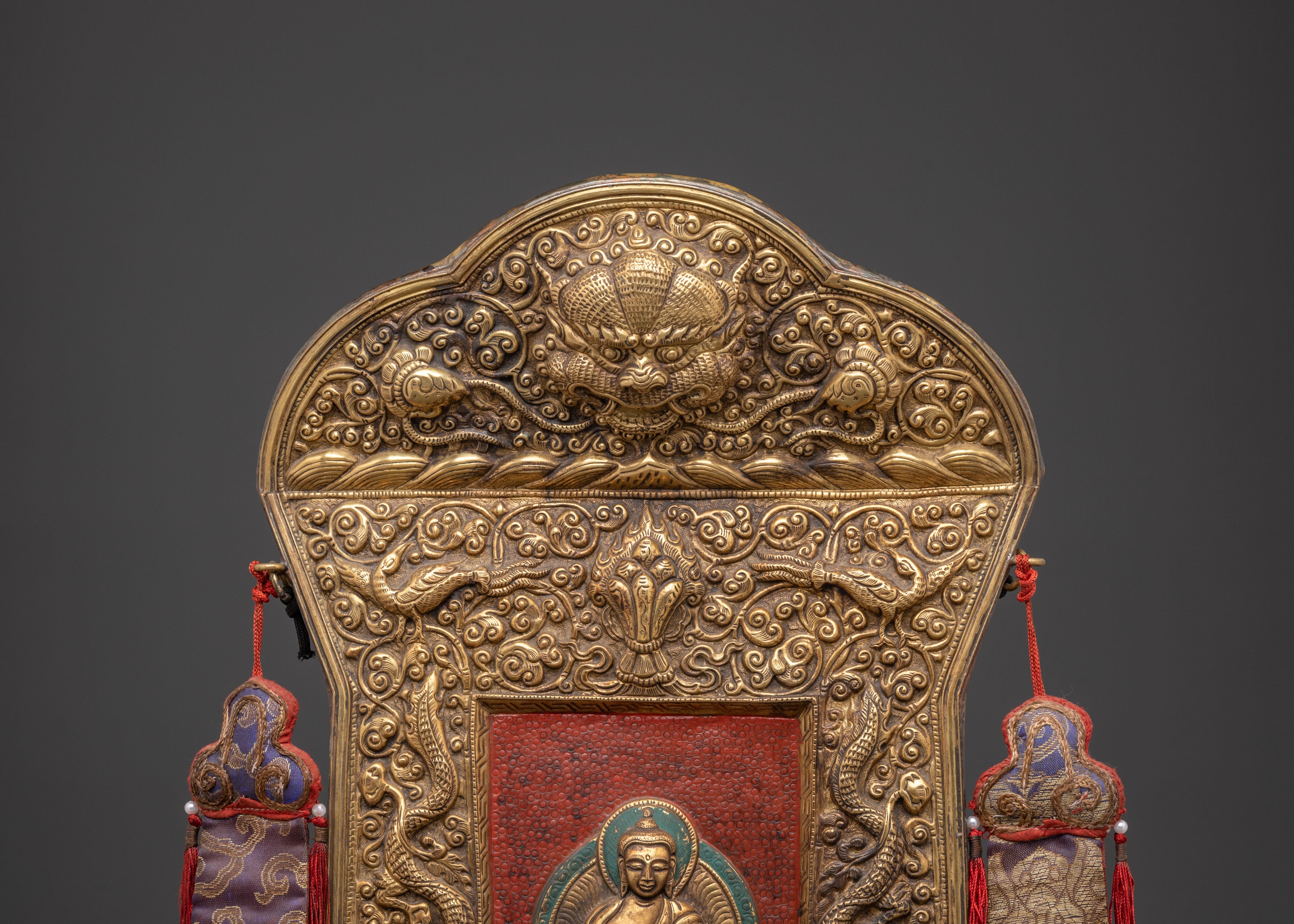 Traditional Brass Shakyamuni Buddha Artwork | Symbol of Enlightenment