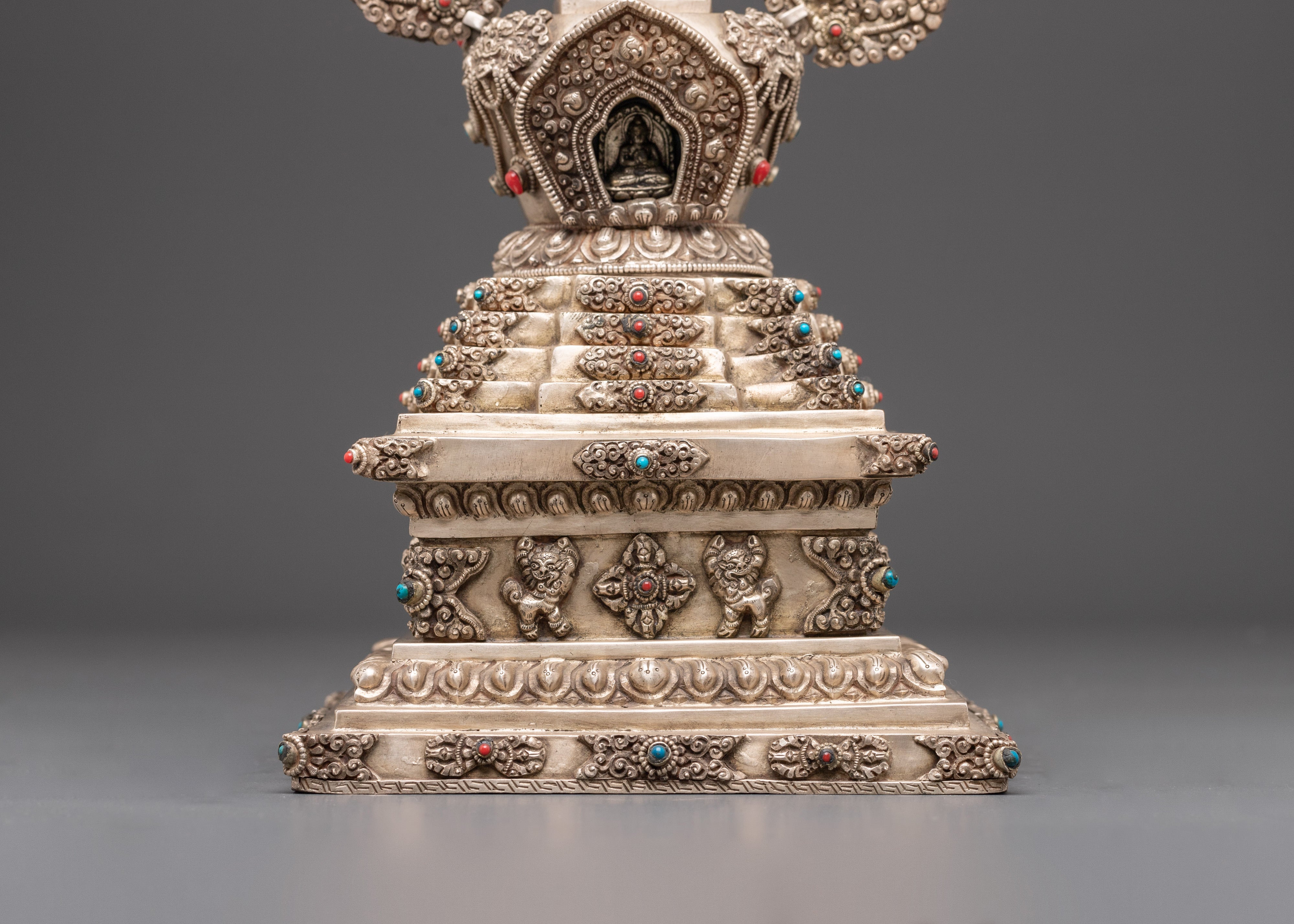 Handmade Stupa for Buddhist Ritual | Symbol of Enlightenment