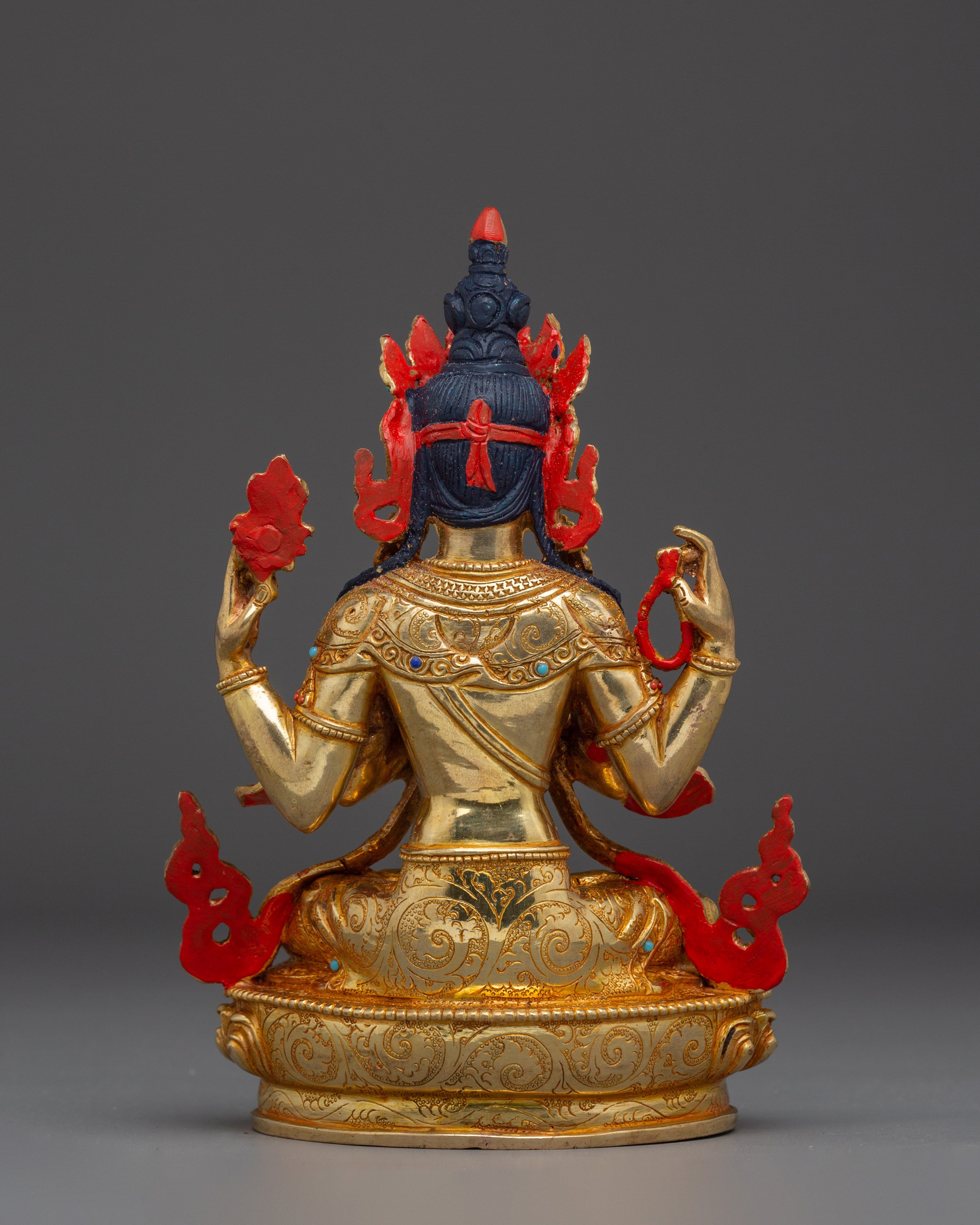 Bodhisattva of Kindness Chenrezig Figurine | Avalokiteshvara Artwork