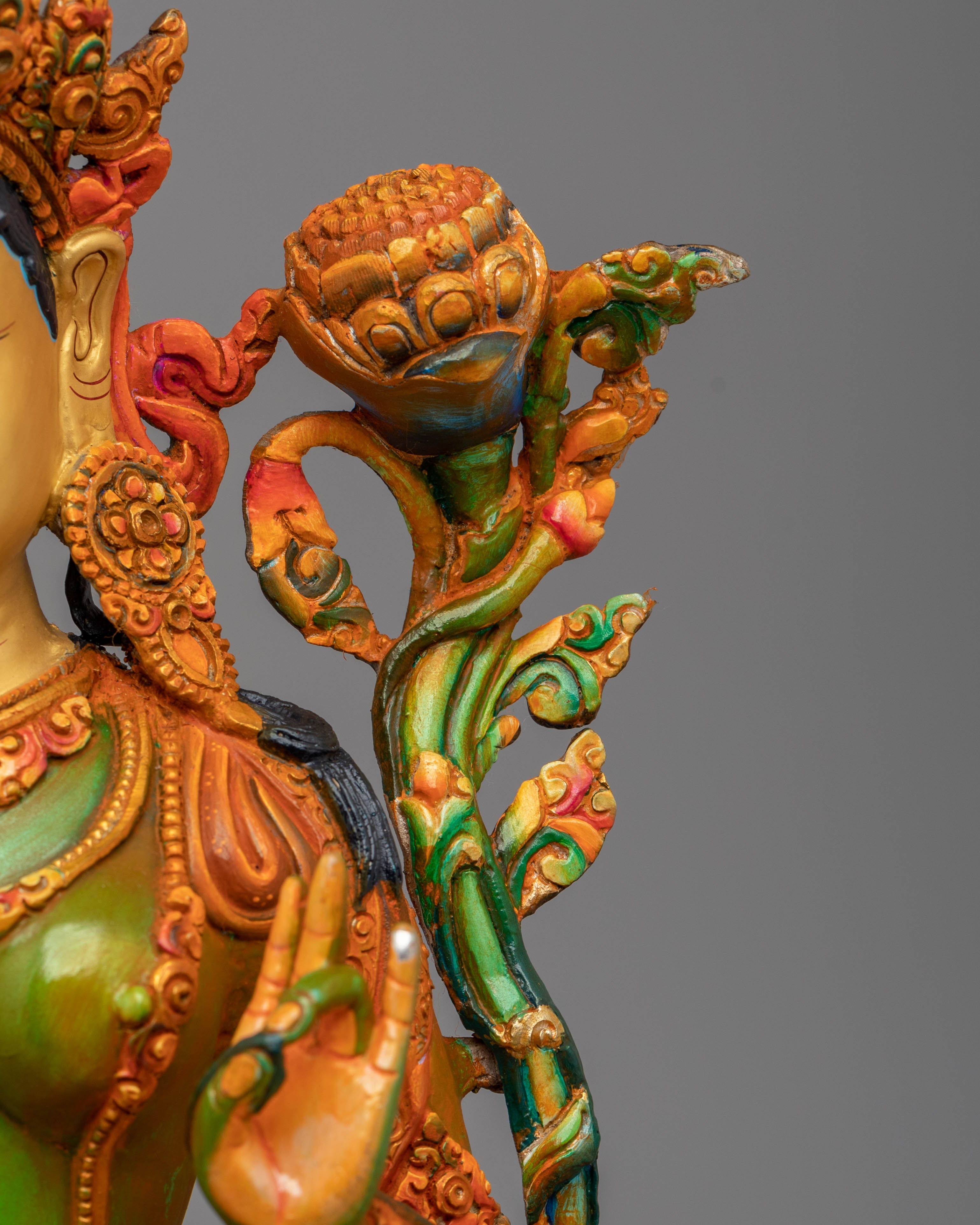 Shyama Tara Statue Mother of All Buddhas | Sacred Tibetan Art for Your Altar