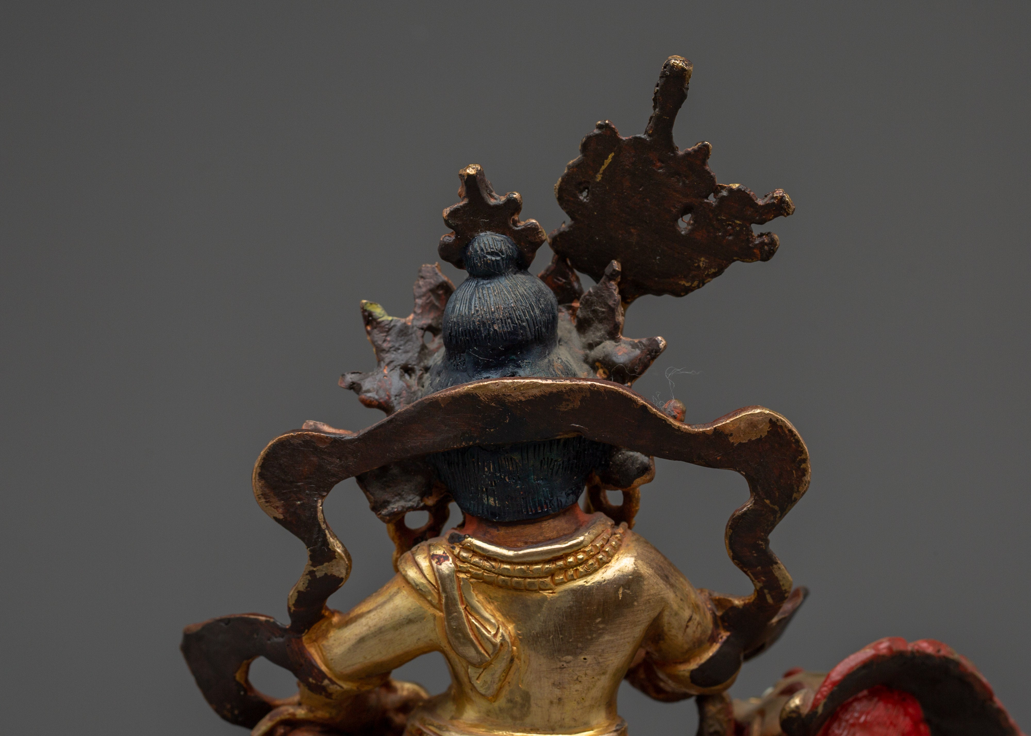 Gold-Plated Namtoshe | Tibetan Guardian of Wealth
